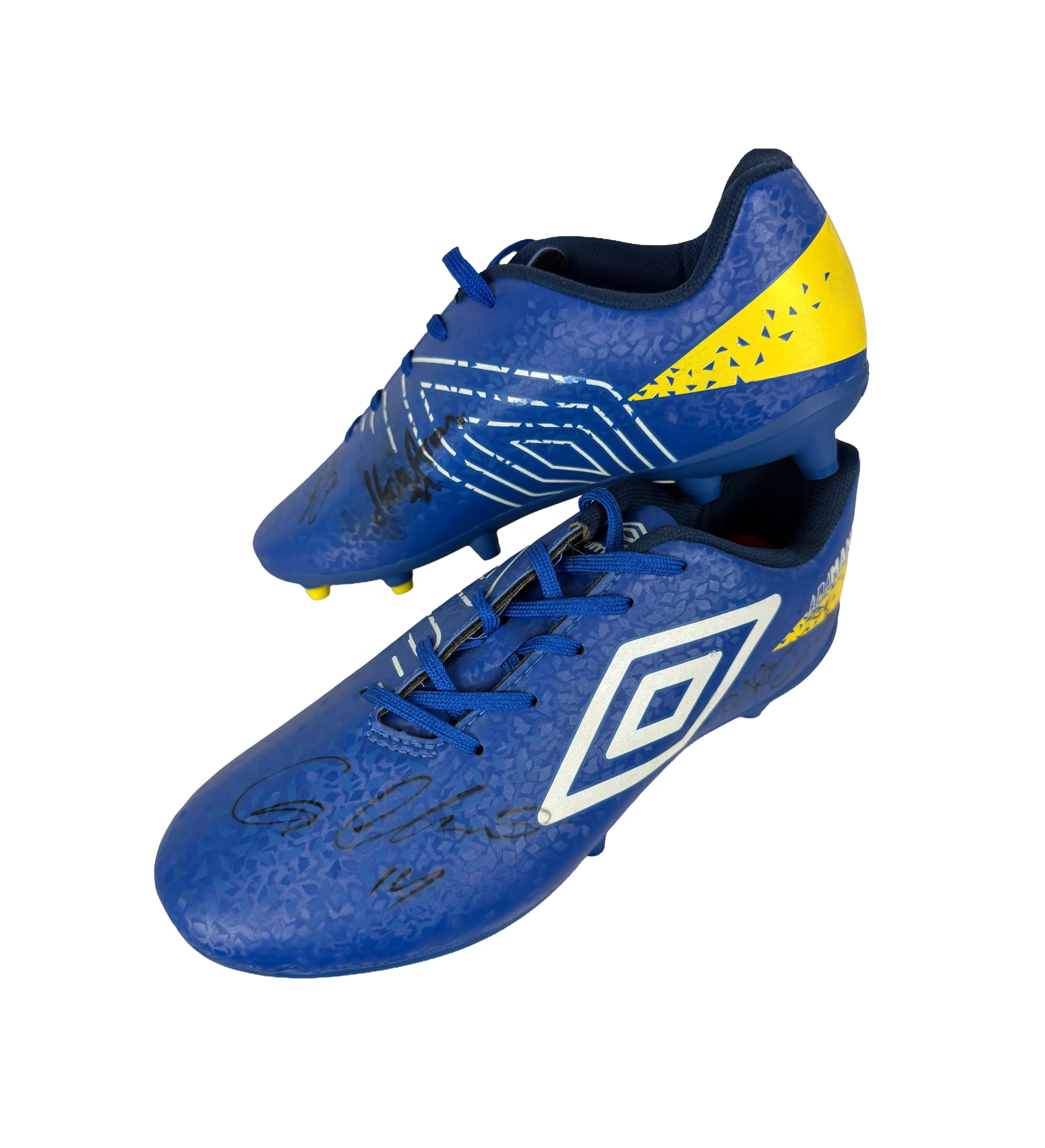 Fluminense Umbro Soccer Cleat - Signed by Part of the Squad — imagem 2 de 4