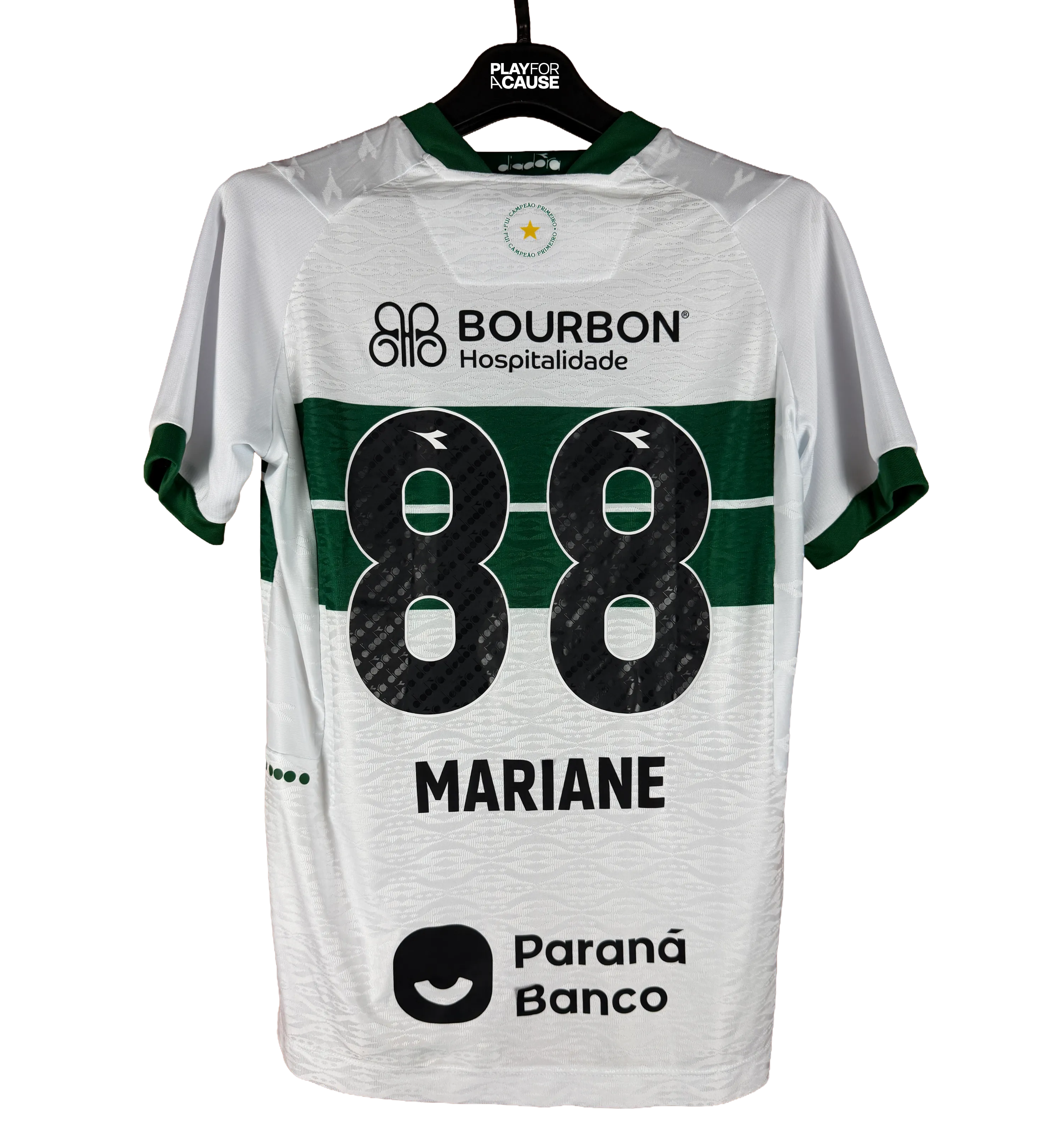 Camiseta Coritiba – Coritiba vs Remo – Brasileirão 2026 – Usada en Partido y Firmada por el Jugador — imagem 2 de 3
