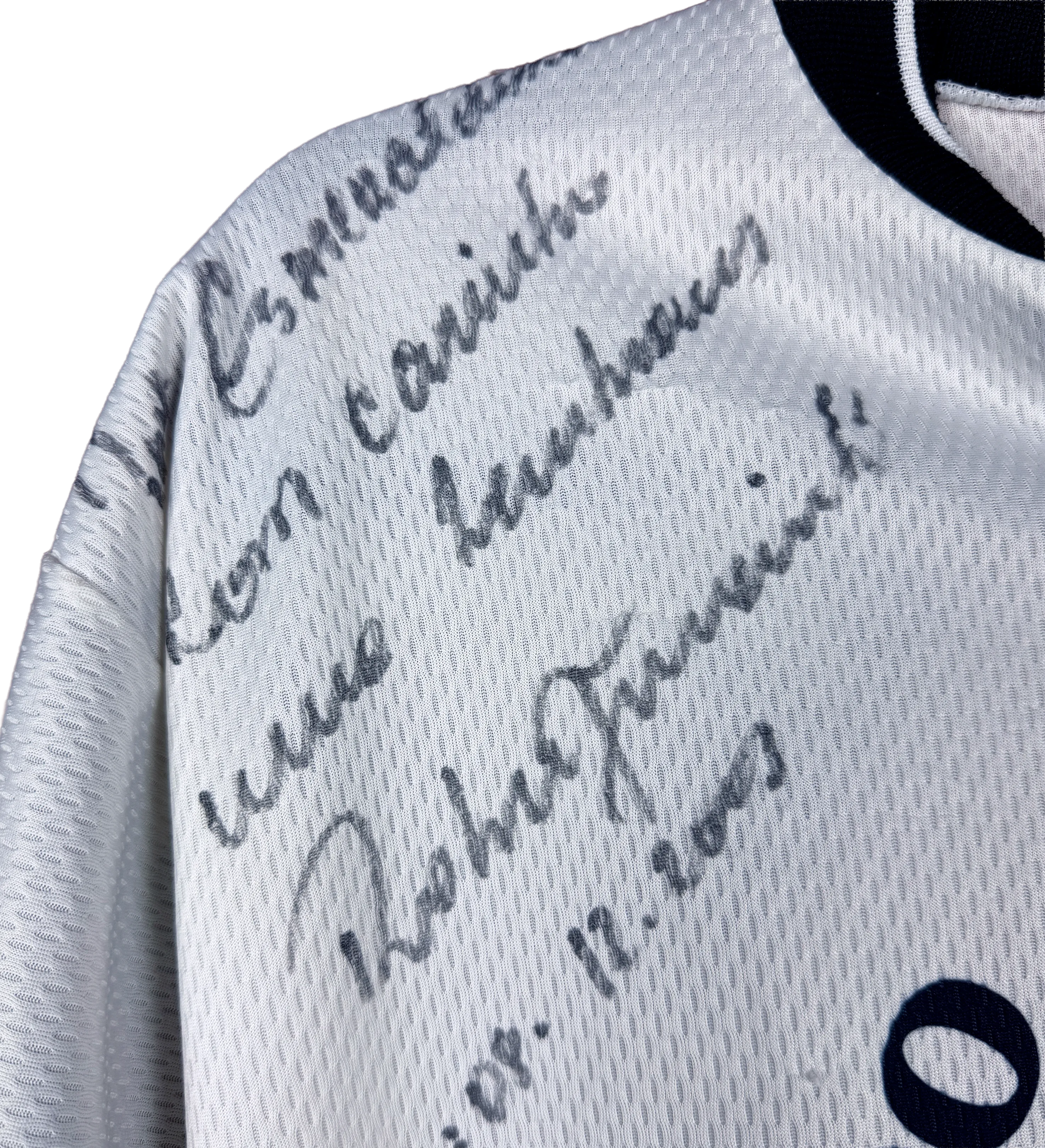 Vasco Jersey – Amigos do Roberto Dinamite – 2007 – Signed with Dedication by the Legend — imagem 4 de 5