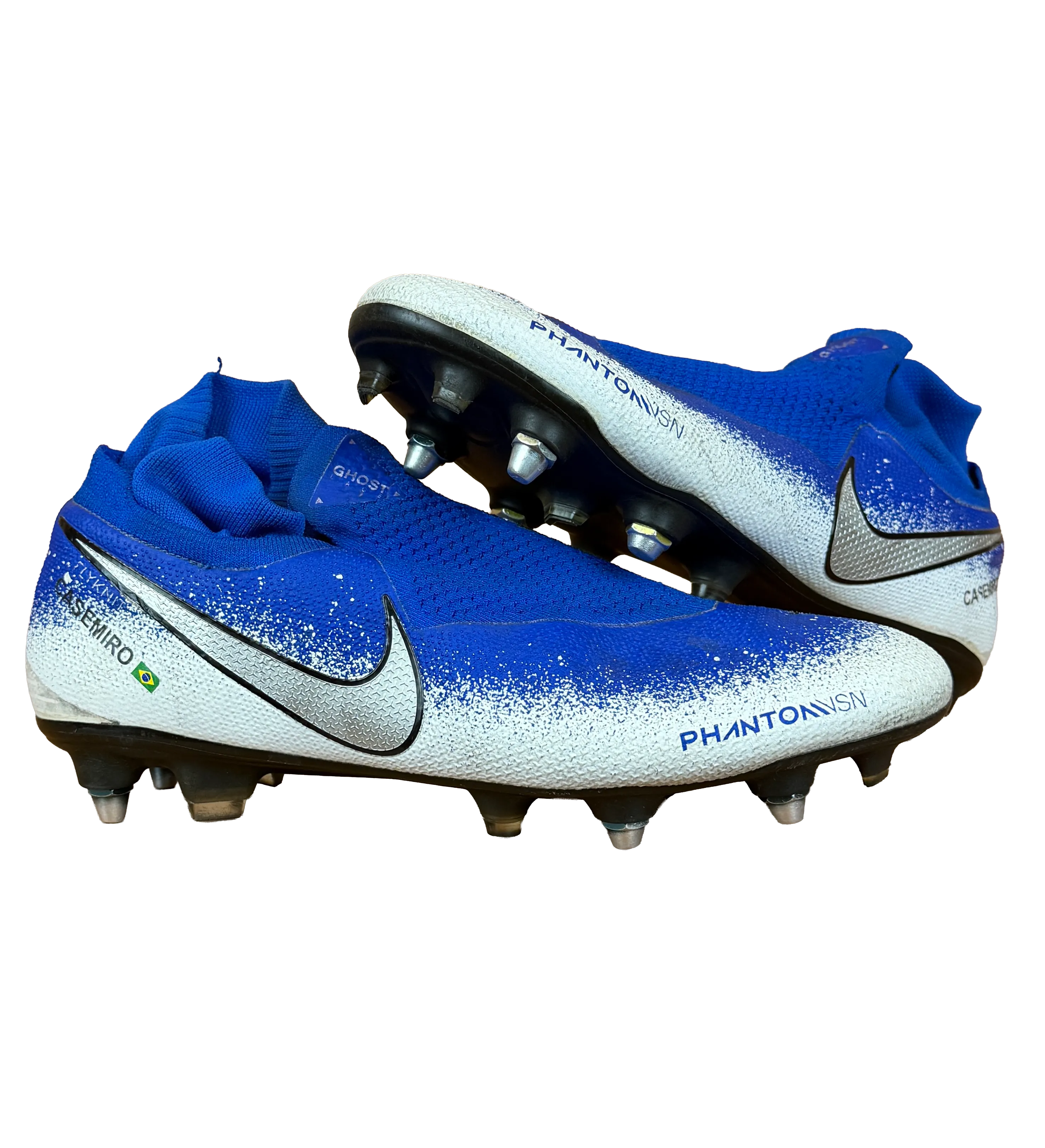 Chuteira Nike Phantom Vision Elite DF Casemiro Utilizada pelo Jogador na Seleção Brasileira Copa América 2019 — imagem 1 de 4
