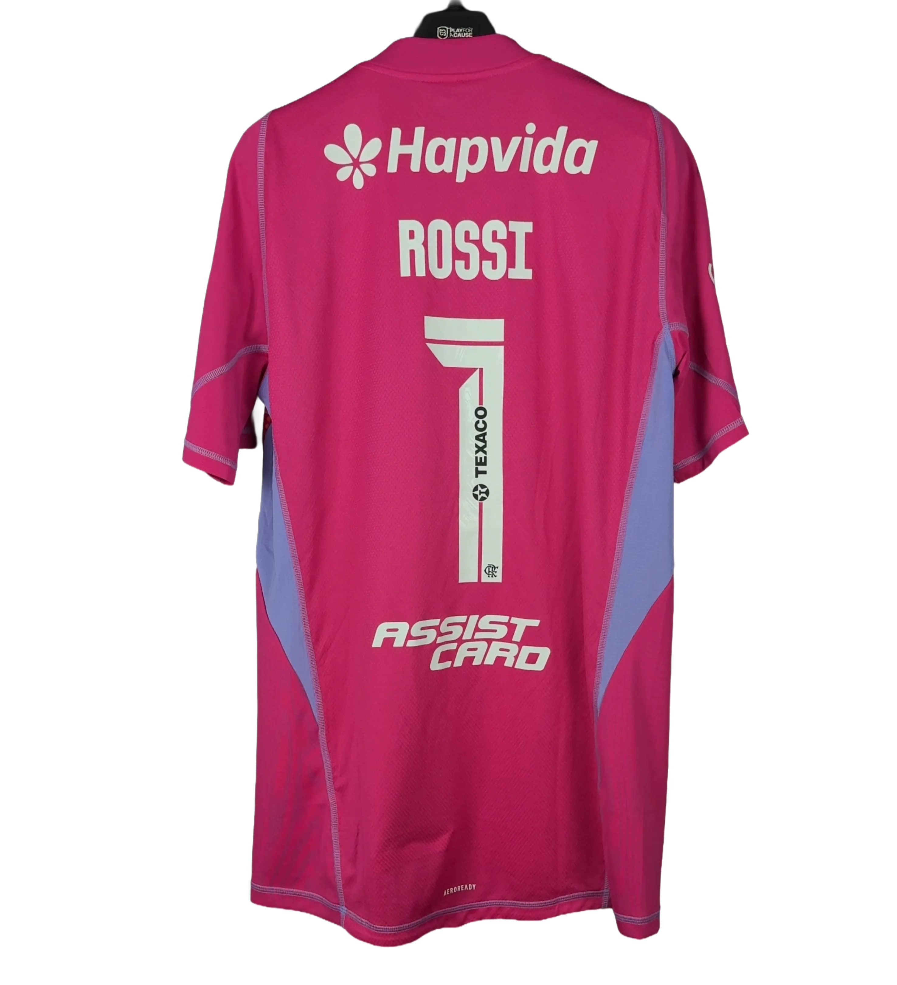 Uniforme (Camisa + Short) Flamengo - Rossi #1 - Modelo Goleiro II - Temporada 2026 - Preparado para Jogo - Autografado pelo Craque — imagem 2 de 4