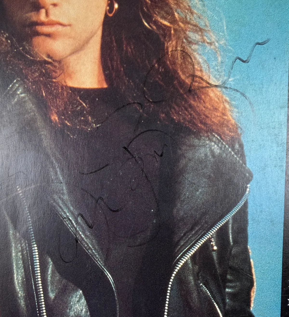 Vinyl LP – Jon Bon Jovi – Blaze of Glory – 1990 – Inspired by the Movie Young Guns II – Signed by the Artist — imagem 4 de 7