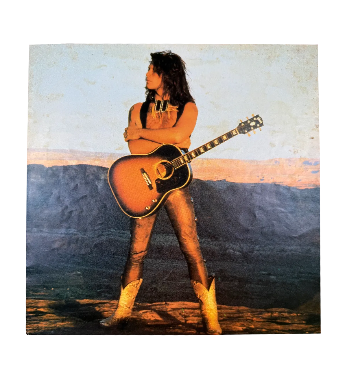 Vinyl LP – Jon Bon Jovi – Blaze of Glory – 1990 – Inspired by the Movie Young Guns II – Signed by the Artist — imagem 5 de 7