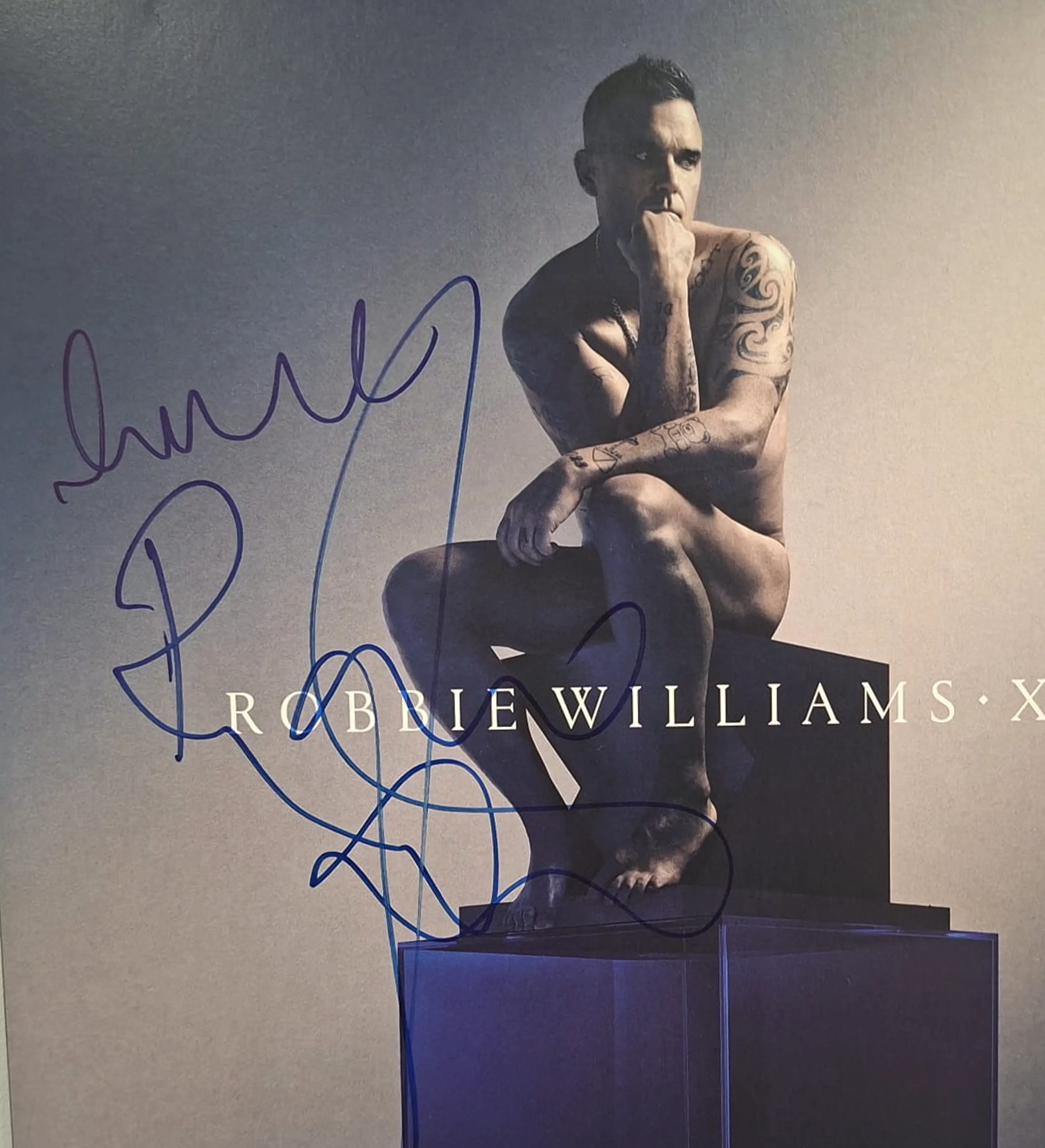 Vinil Autografado Robbie Williams — imagem 2 de 2