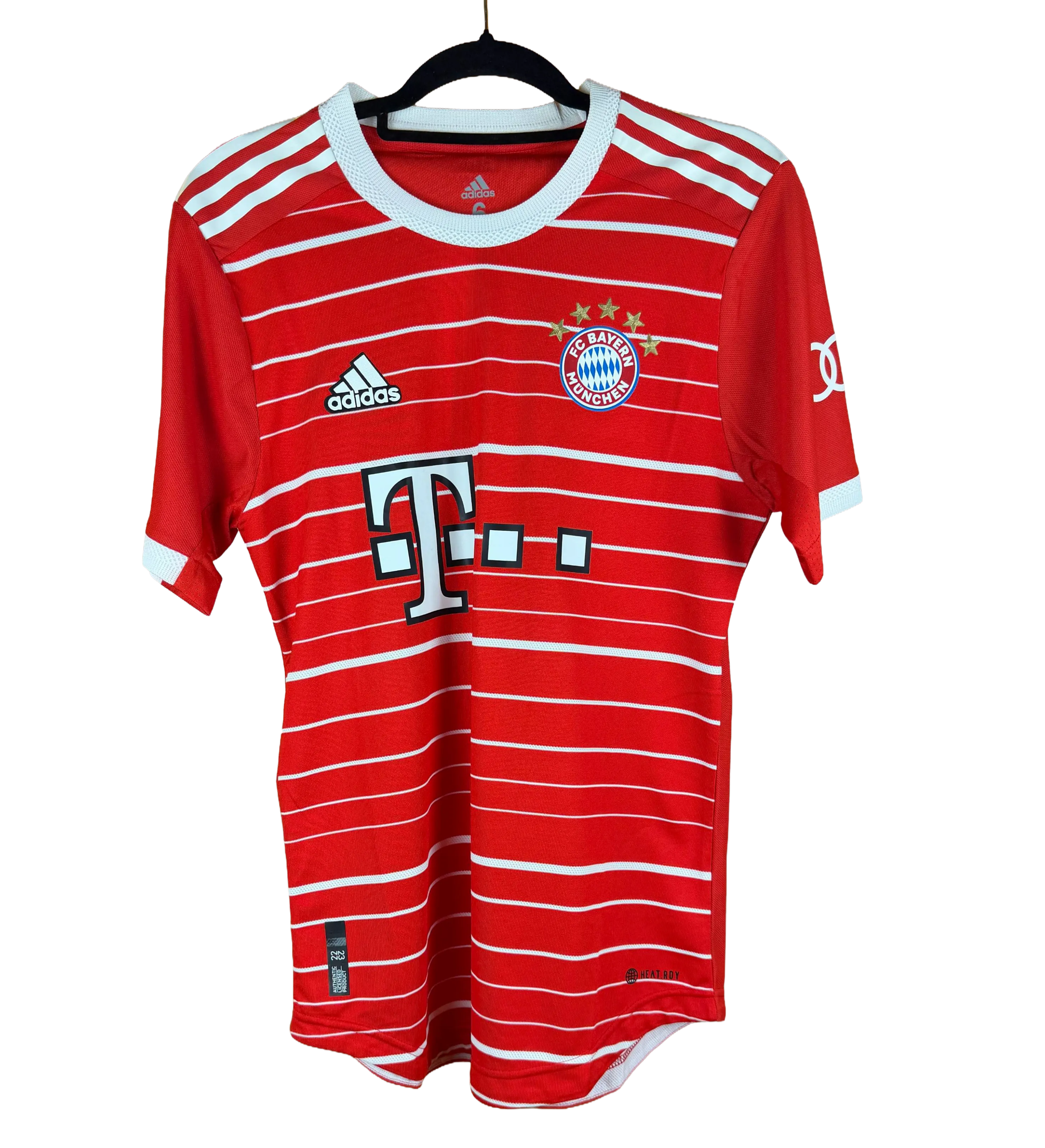 Camisa Bayern de Munique Alphonso Davies DFB Pokal Cup Copa da Alemanha 2023 Bayern x Freiburg Autografada por todo Elenco — imagem 1 de 3