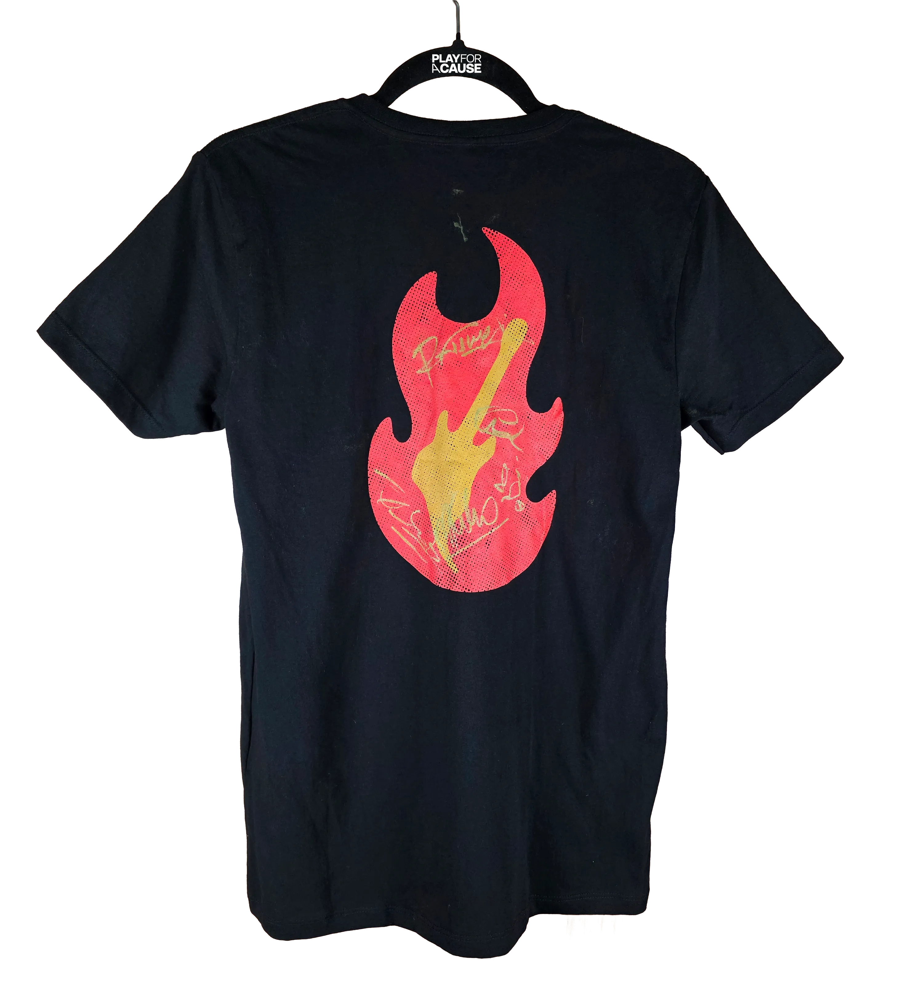 Jota Quest Autographed Shirt Rock In Rio 2026 — imagem 2 de 3