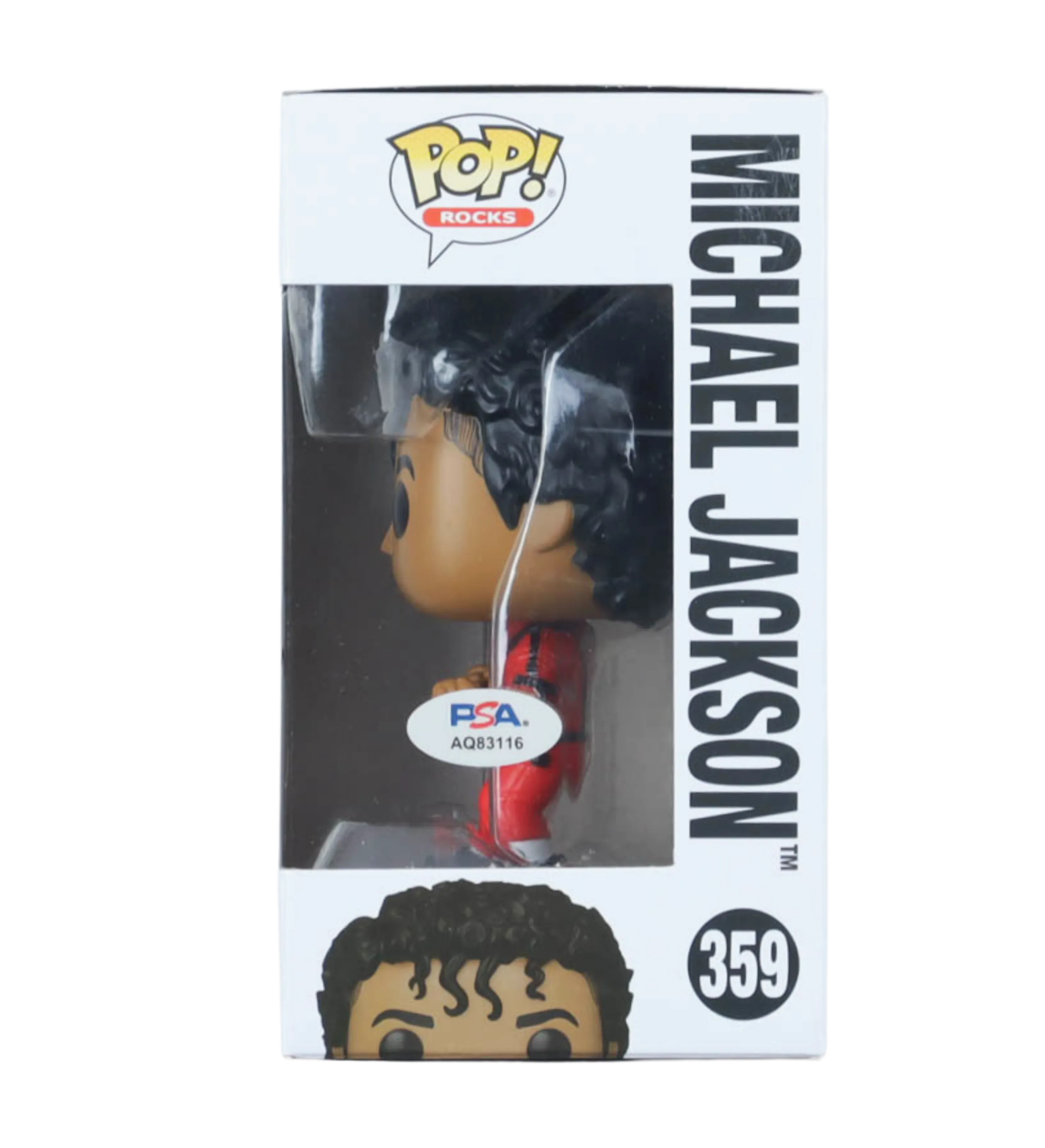 Funko Pop! Michael Jackson #359 - Autographed by Jaafar Jackson - PSA International Certification — imagem 2 de 4