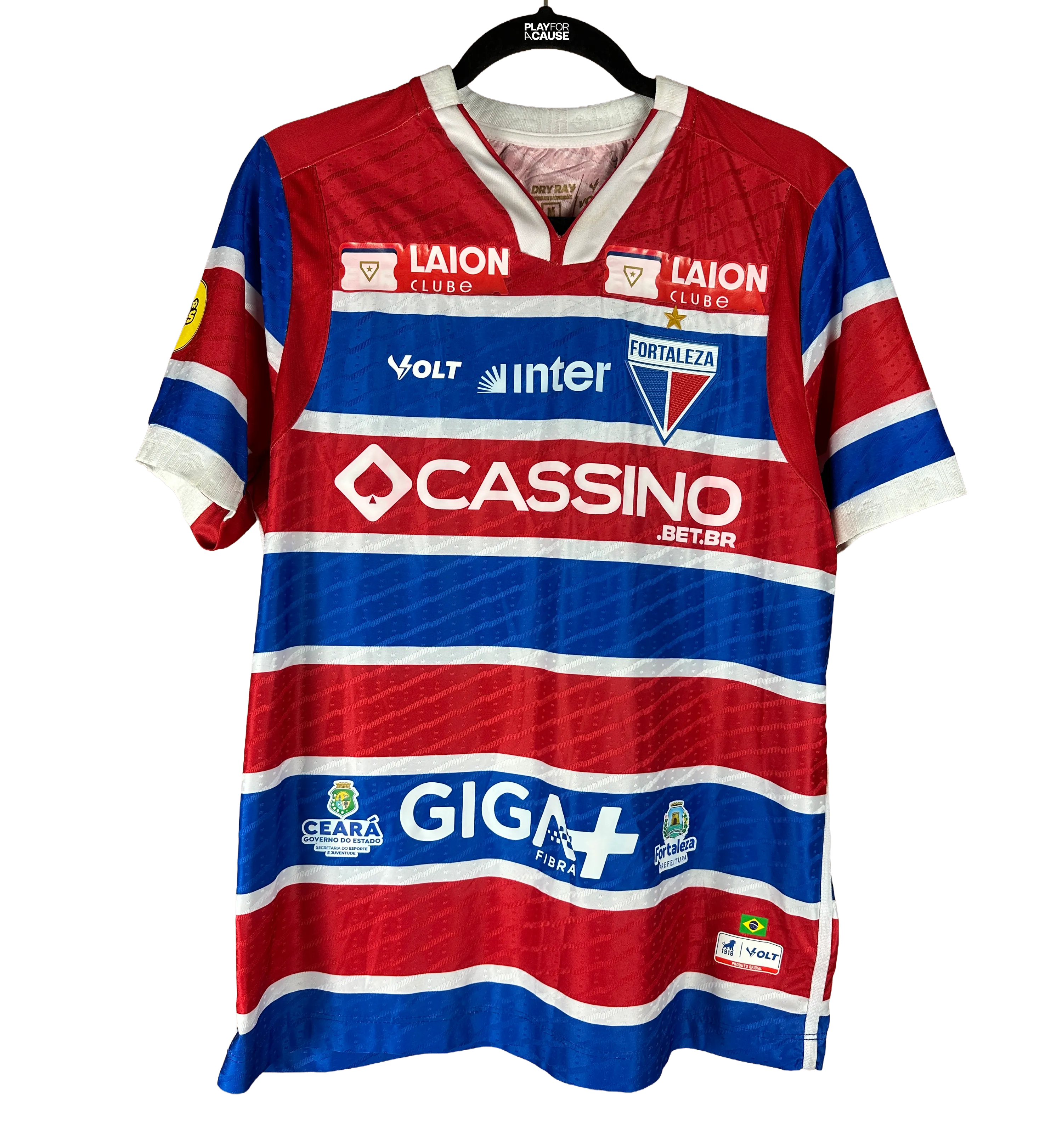 Camisa Fortaleza Moisés Doe Gols Brasileirão 2025 — imagem 1 de 3