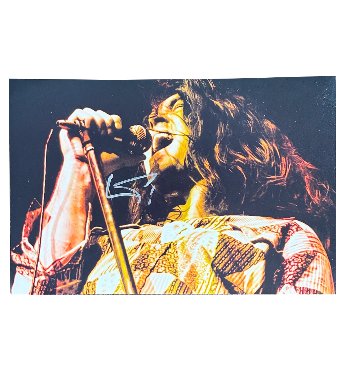 Vinyl LP – Deep Purple – Who Do We Think We Are – 1973 – Last Album from the Classic Line-Up – Signed by Ian Gillan + Original Signed Photo — imagem 4 de 4