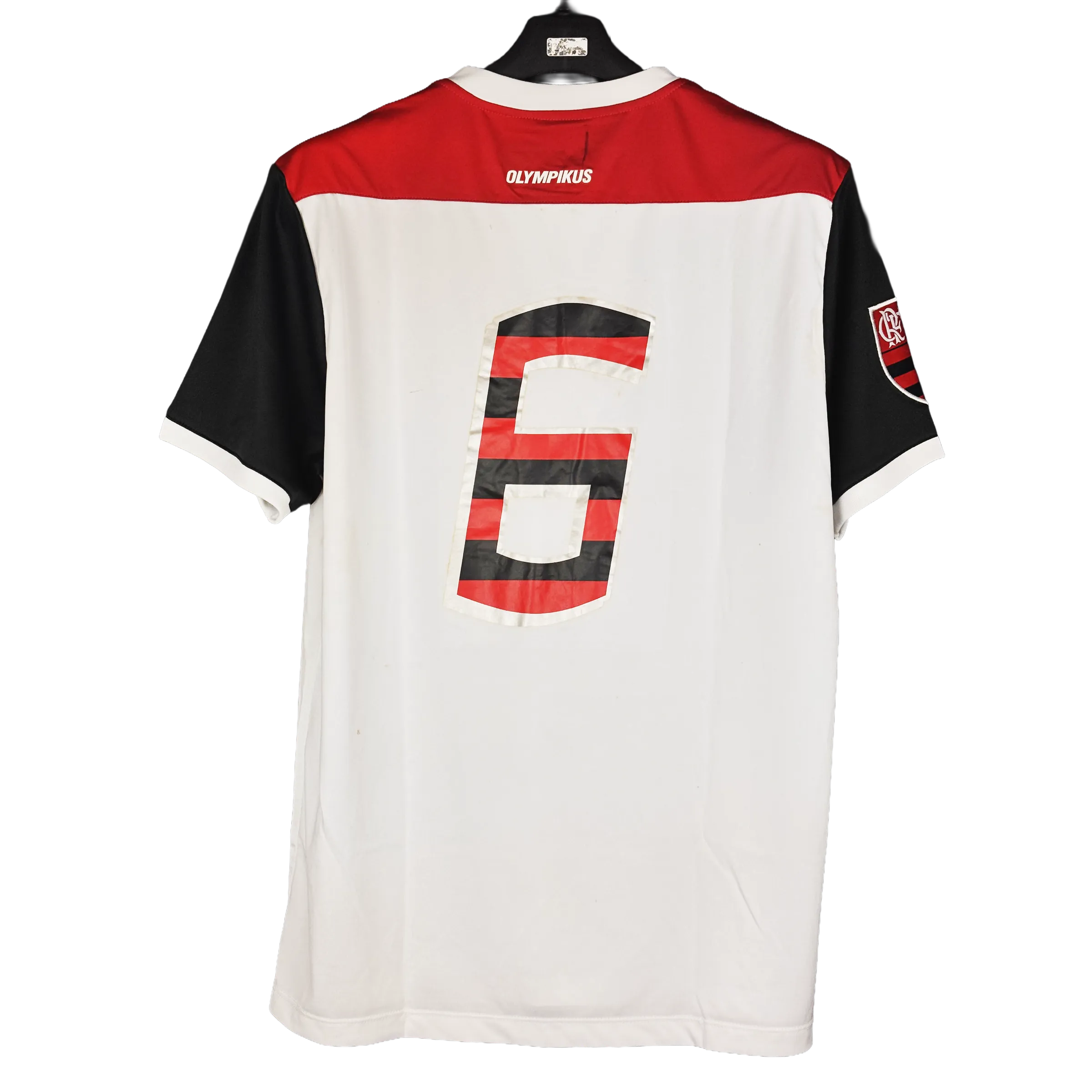 Clube de Regatas do Flamengo Jersey – "Hexa na Raça" – 2009 Brazilian Championship Commemorative Edition – Signed by Ronaldinho Gaúcho and the 2010 Squad — imagem 2 de 5