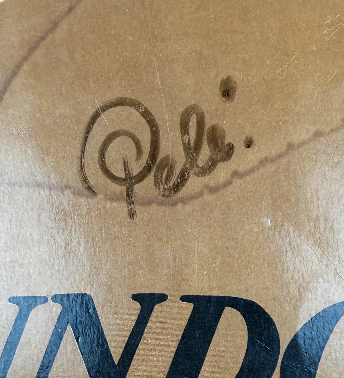 LP The World of Pelé – Museum of Image and Sound – Red Letters – 1969 – MIS-018 – Autographed by King Pelé — imagem 4 de 6