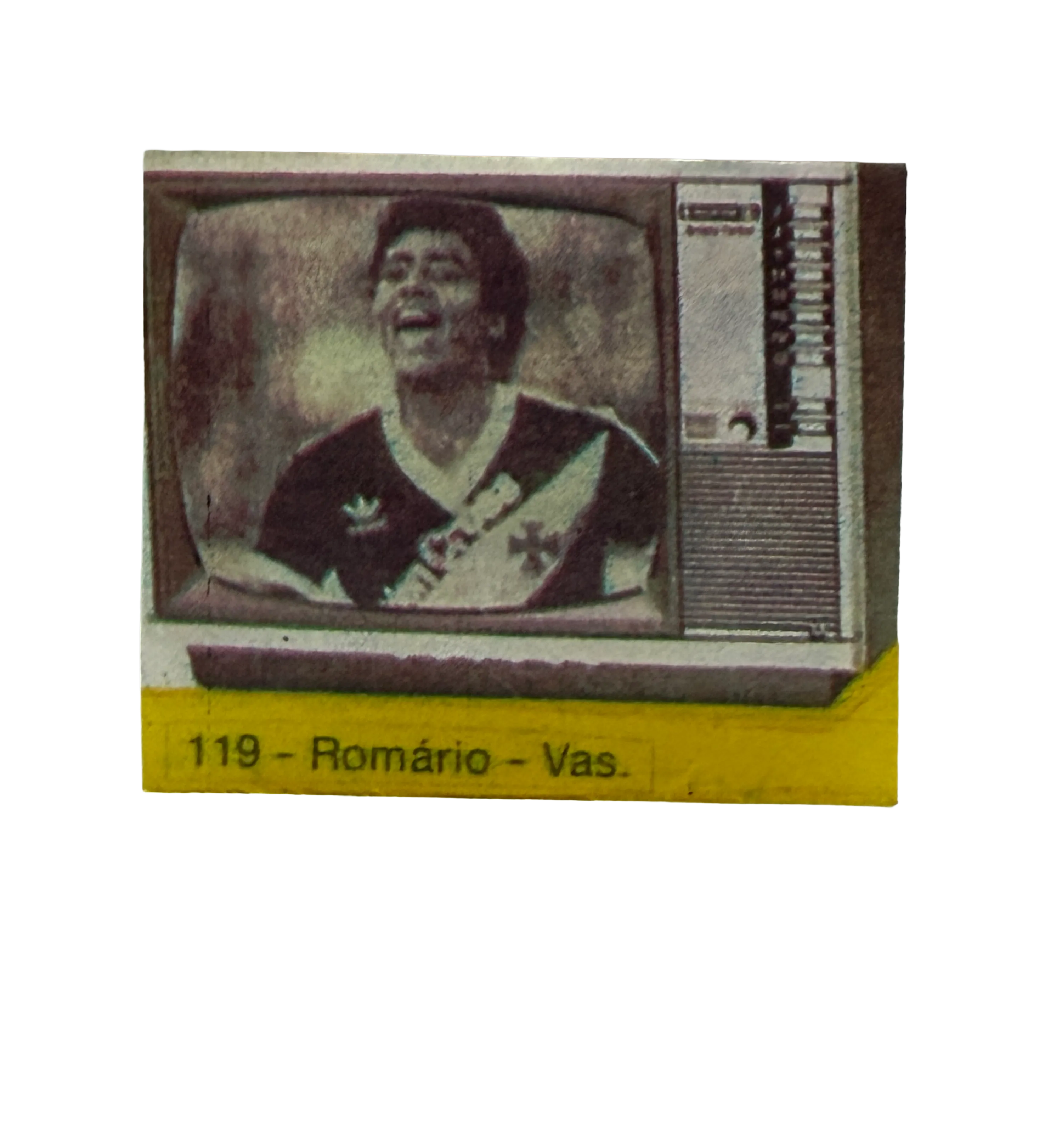 Kit Com Figurinha 119 Romário  Vasco 1986  + Figurinha 115 Romário Vasco — imagem 3 de 4