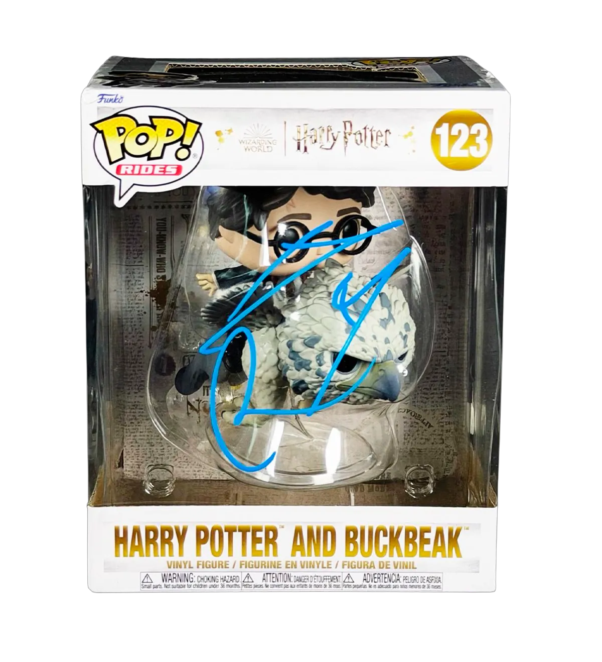 Harry Potter Funko #123 – Signed by Daniel Radcliffe – International Certification — imagem 1 de 3