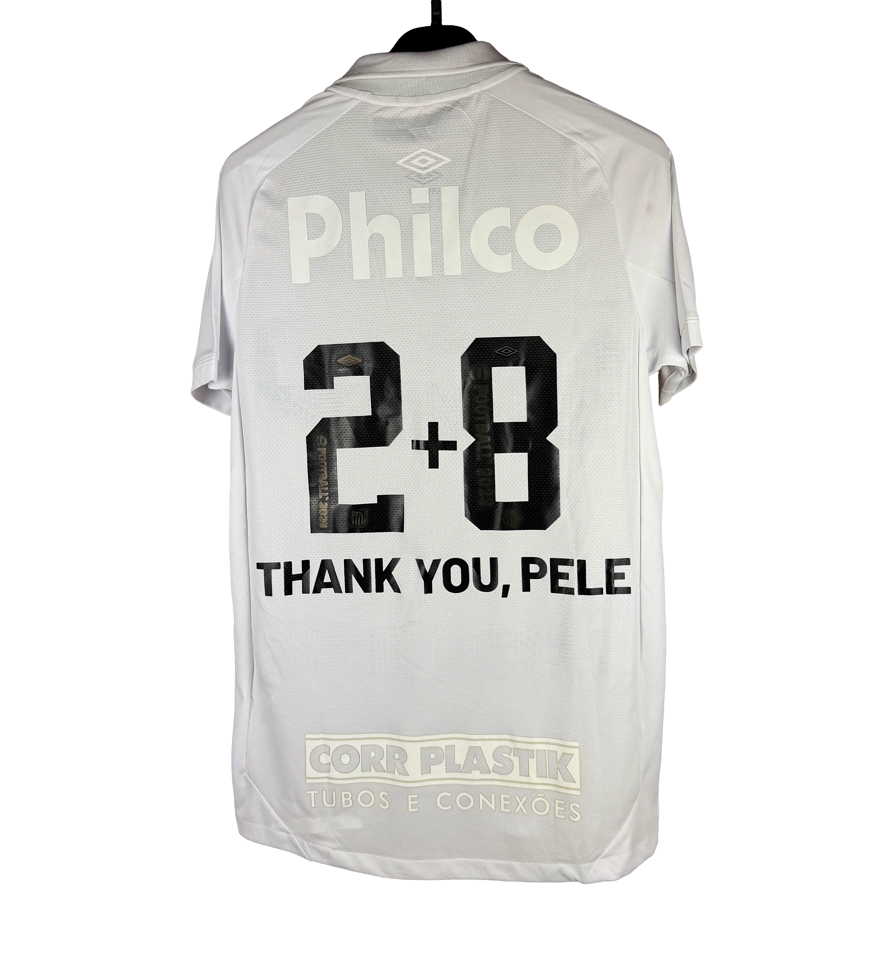 Camisa Autografada Santos Maicon SAN x MIR Campeonato Paulista 2023   — imagem 2 de 3