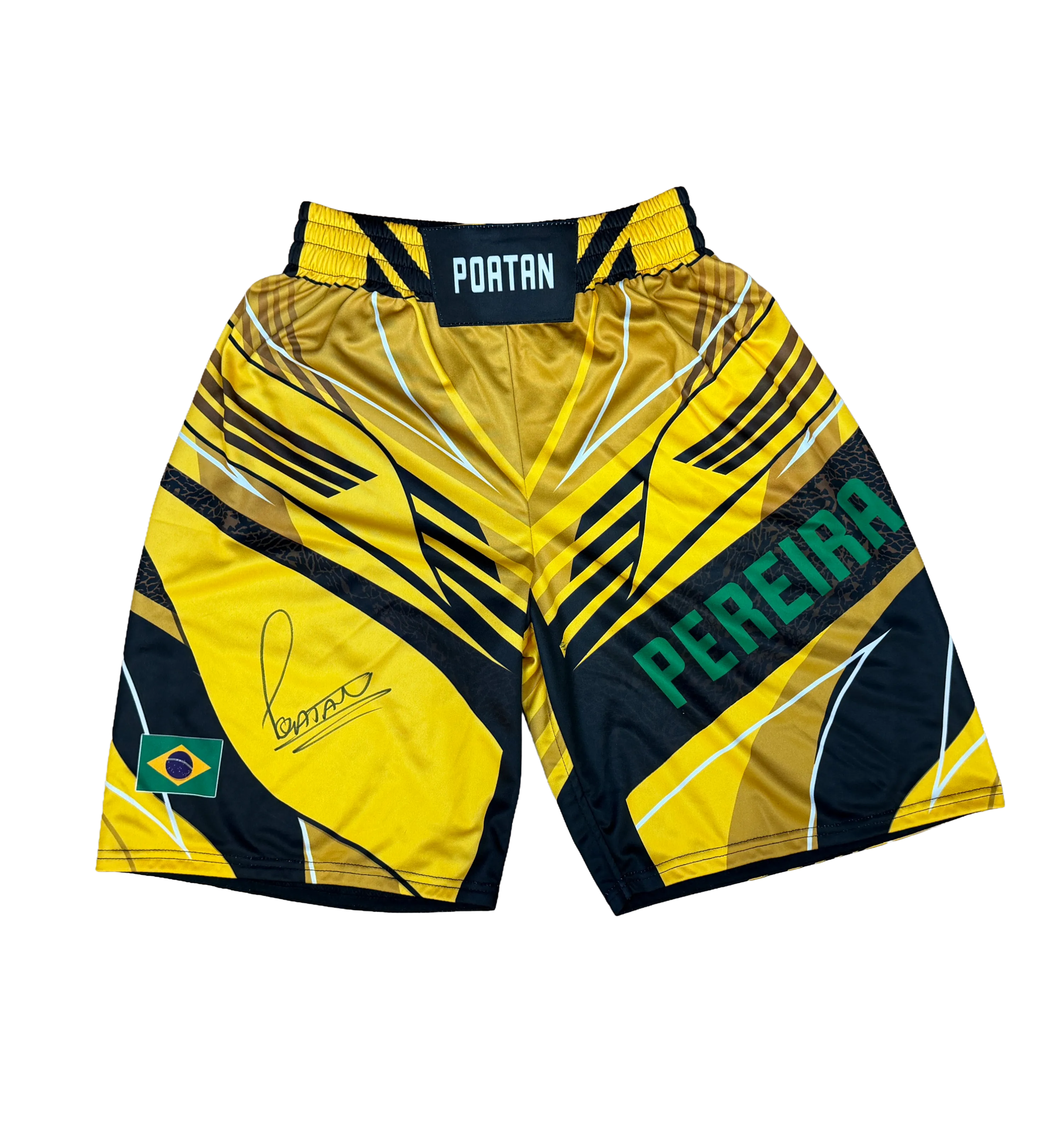 Bermuda UFC Autografada Pelo Alex "Poatan" Pereira — imagem 1 de 8