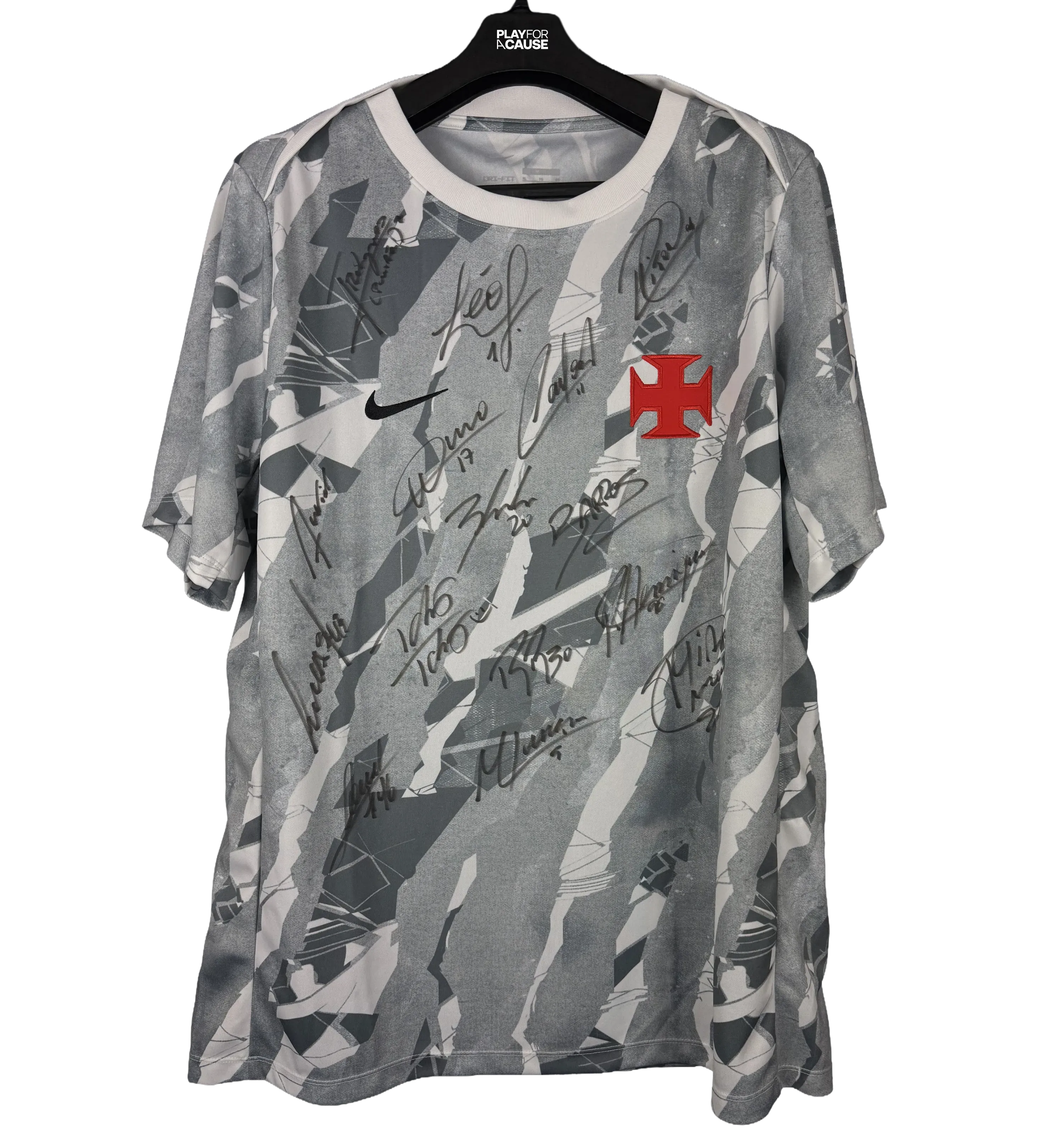Camiseta de Entrenamiento Vasco – Oficial – Nike – Temporada 2026 – Firmada por el Plantel — imagem 1 de 3