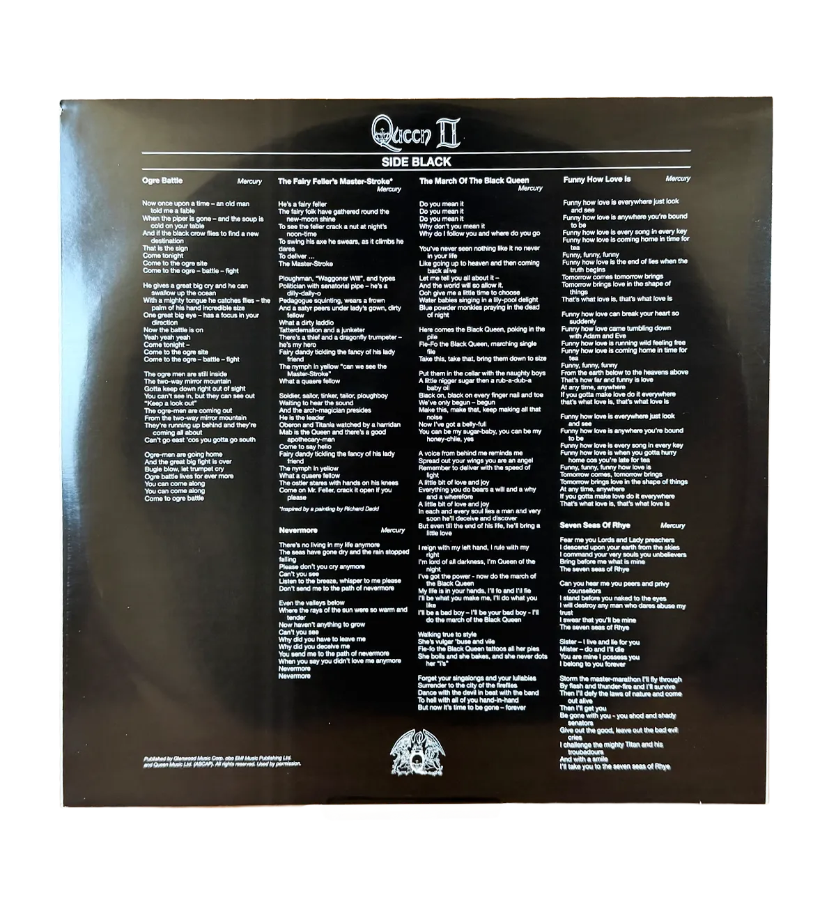 LP Vinil Importado - Queen II - 2011/2015 - Autografado pelo Guitarrista Brian May — imagem 3 de 4