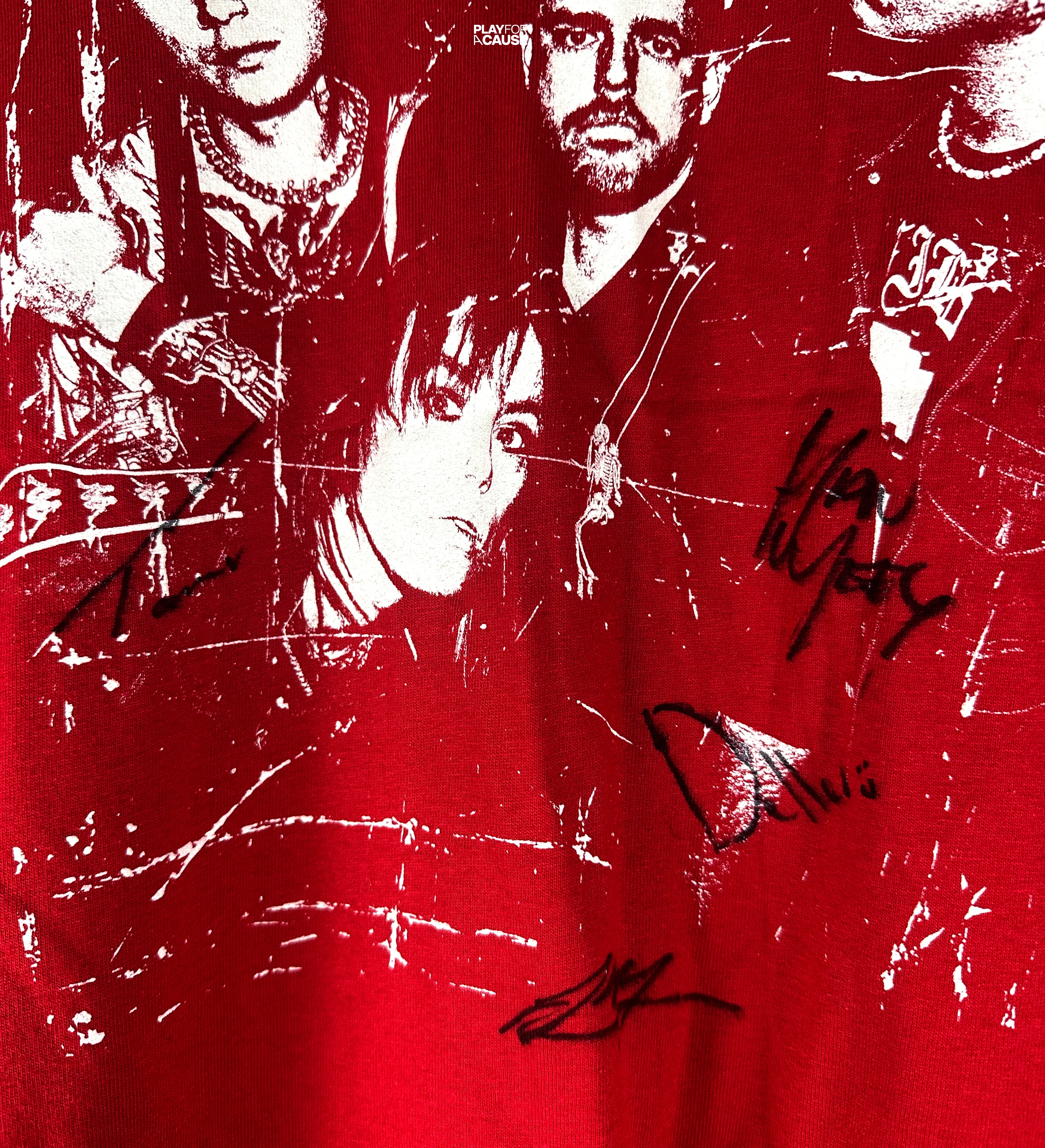 Kit autografiado de Hot Milk con Camiseta + Setlist + Ecobag — imagem 5 de 9