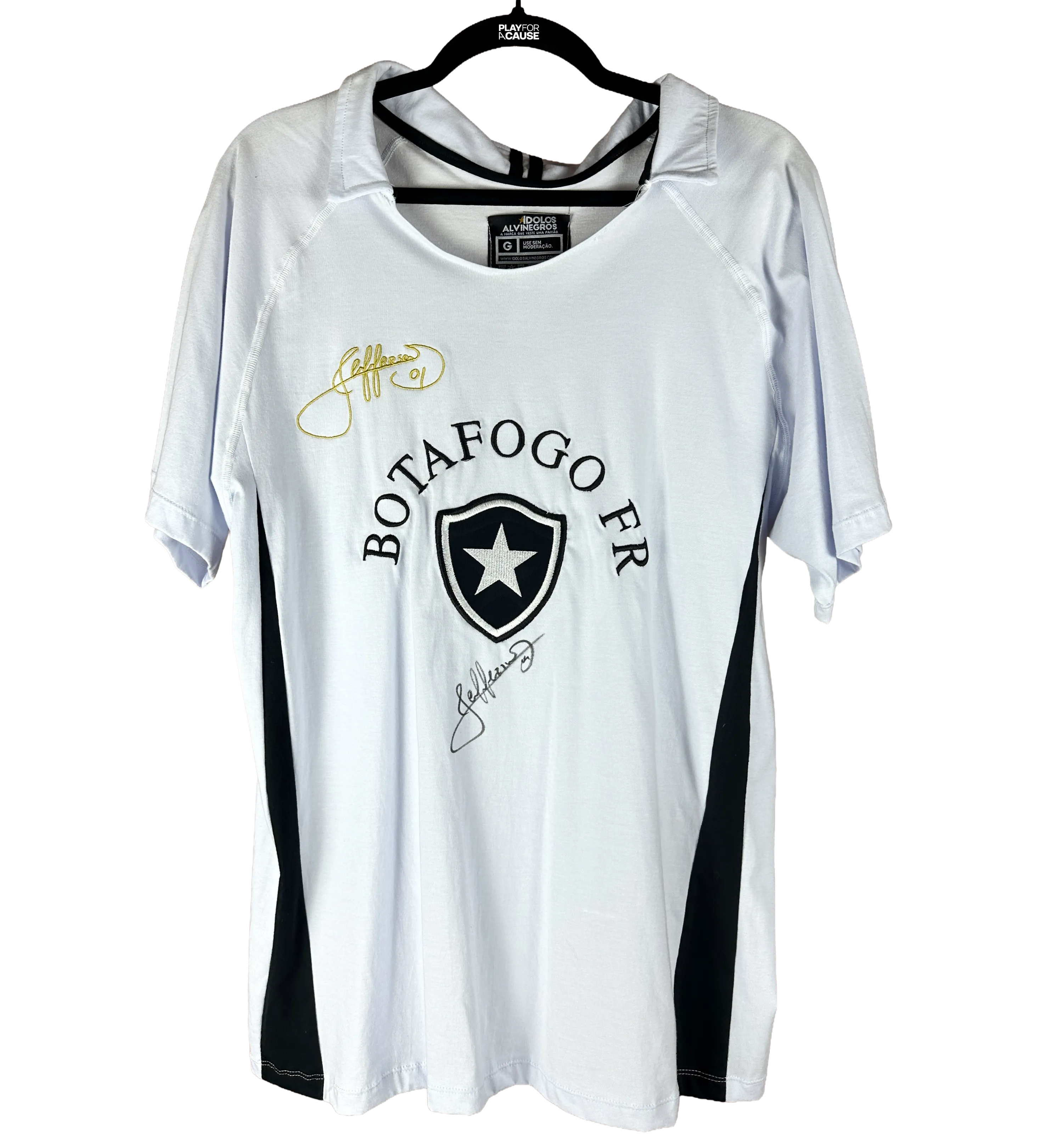 Camiseta Retro Jefferson 2025 – Talla G – Firmada — imagem 1 de 4