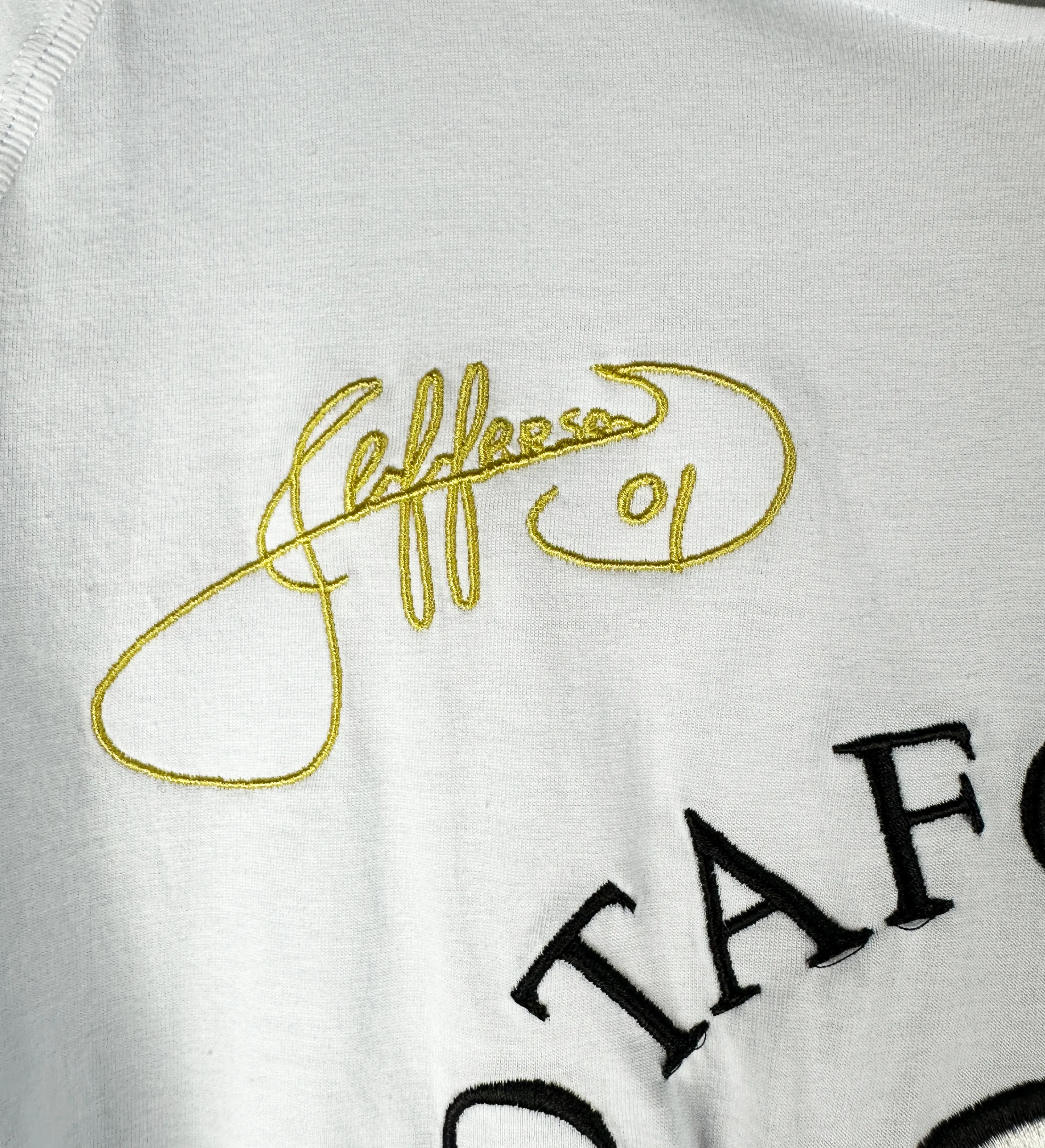 Camiseta Retro Jefferson 2025 – Talla G – Firmada — imagem 3 de 4