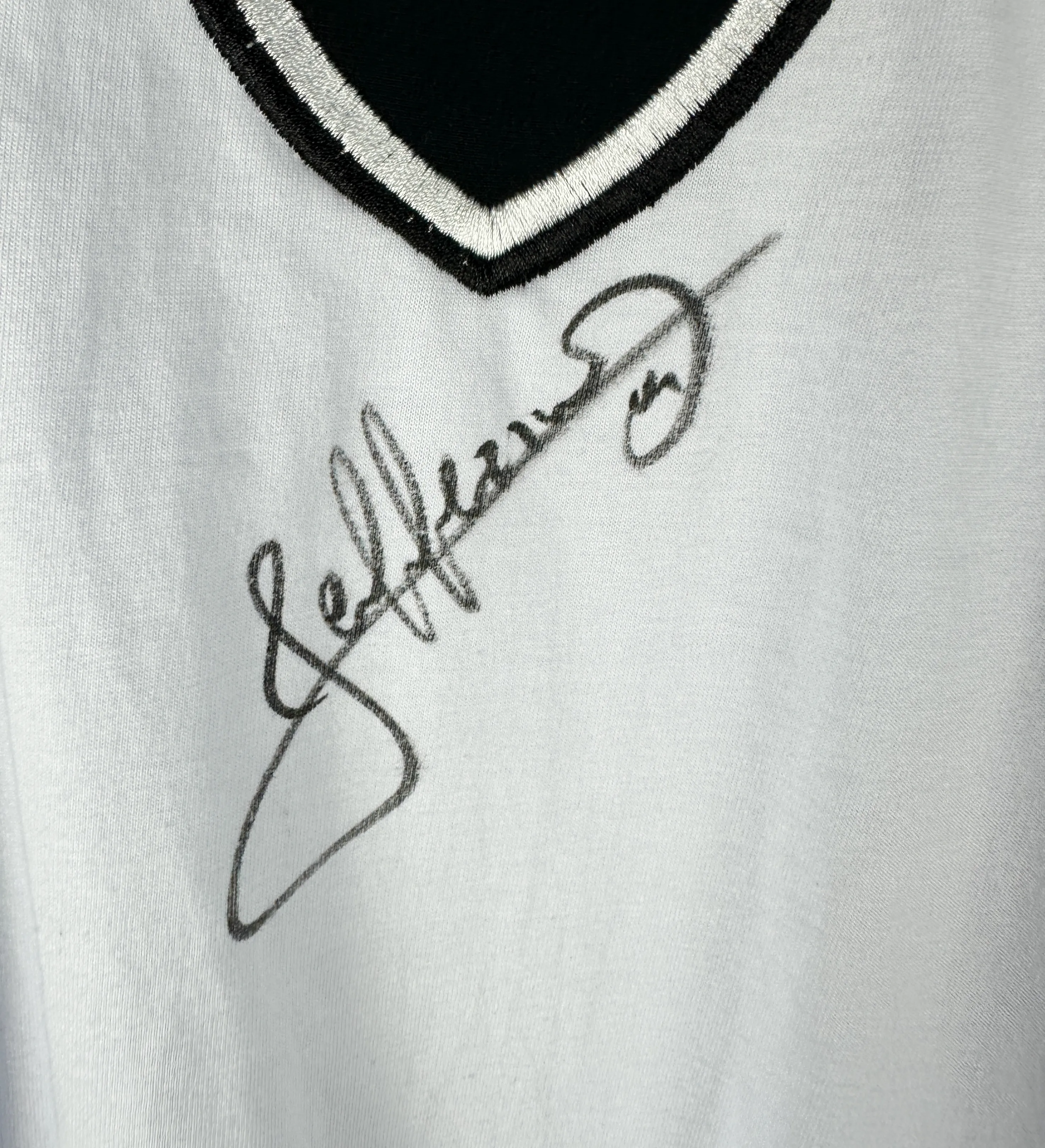 Camiseta Retro Jefferson 2025 – Talla G – Firmada — imagem 4 de 4