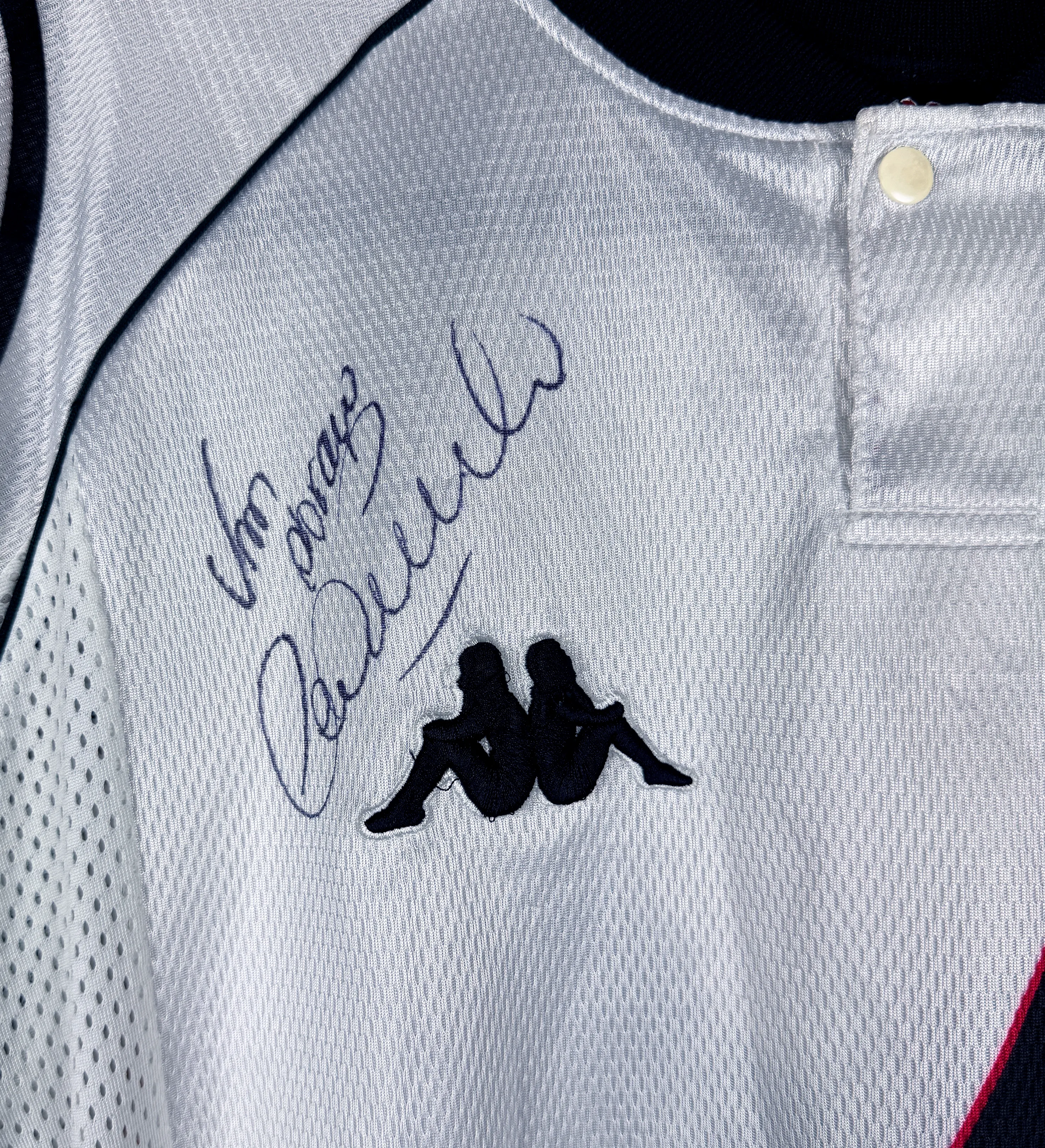 Camisa Vasco Edmundo Temporada 1998 Centenário do Clube Autografada pelo Ídolo — imagem 3 de 4