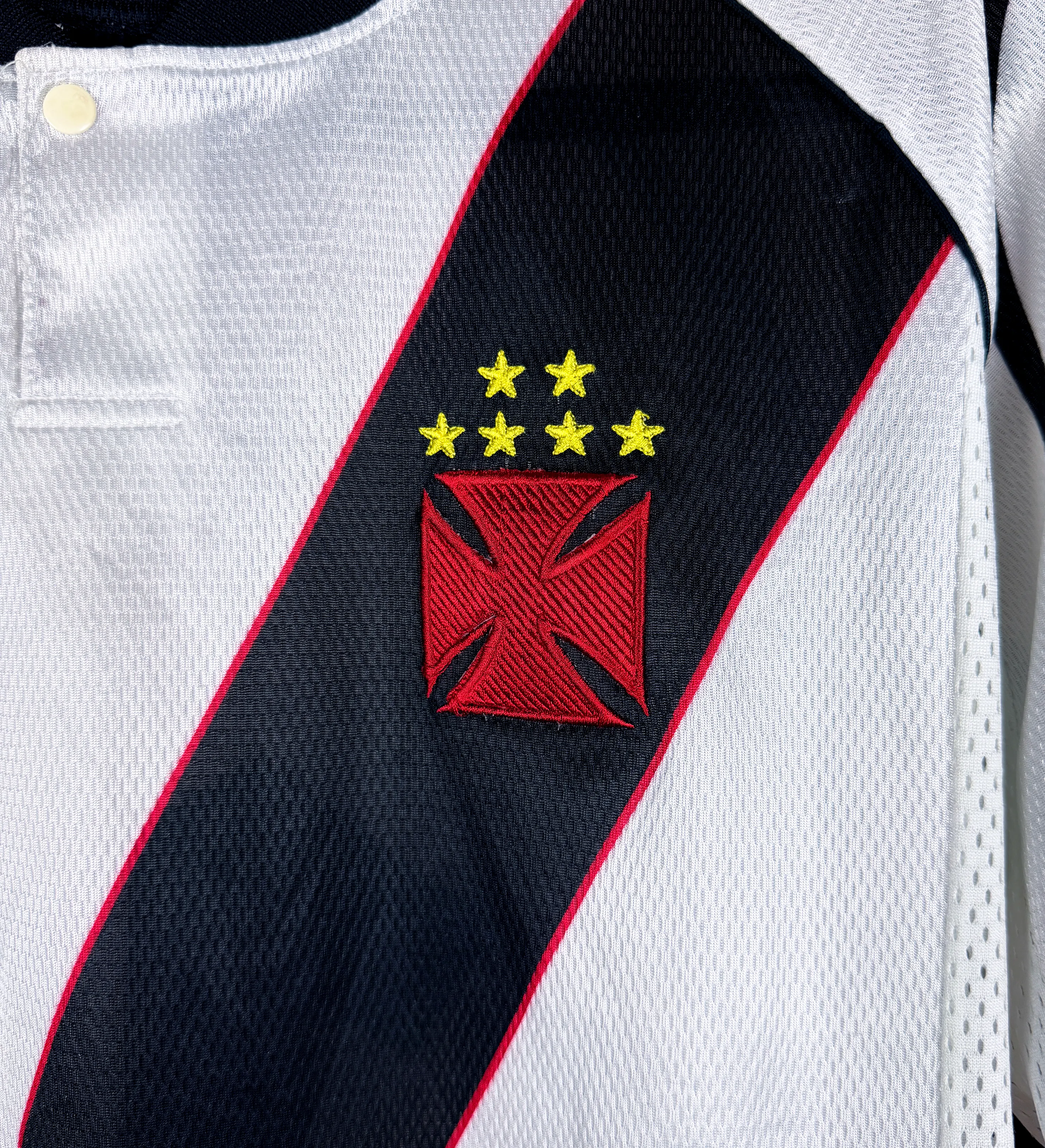 Camisa Vasco Edmundo Temporada 1998 Centenário do Clube Autografada pelo Ídolo — imagem 4 de 4
