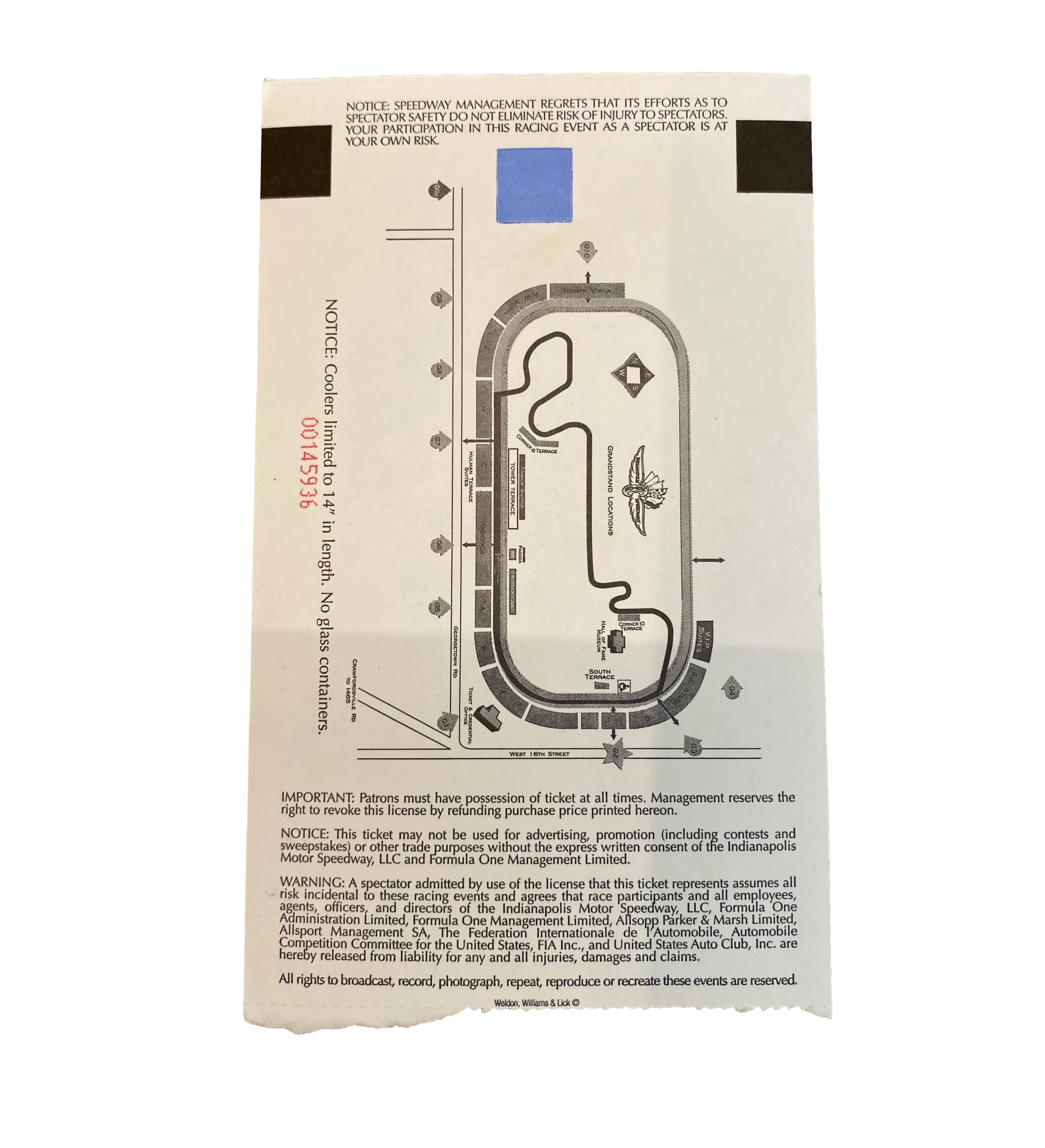 Formula 1 Grand Prix Ticket – United States / Indianapolis 2004 – Signed by Michael Schumacher – Race Winner and Seven-Time World Champion – Final Career Title – Includes Official Guide — imagem 4 de 4