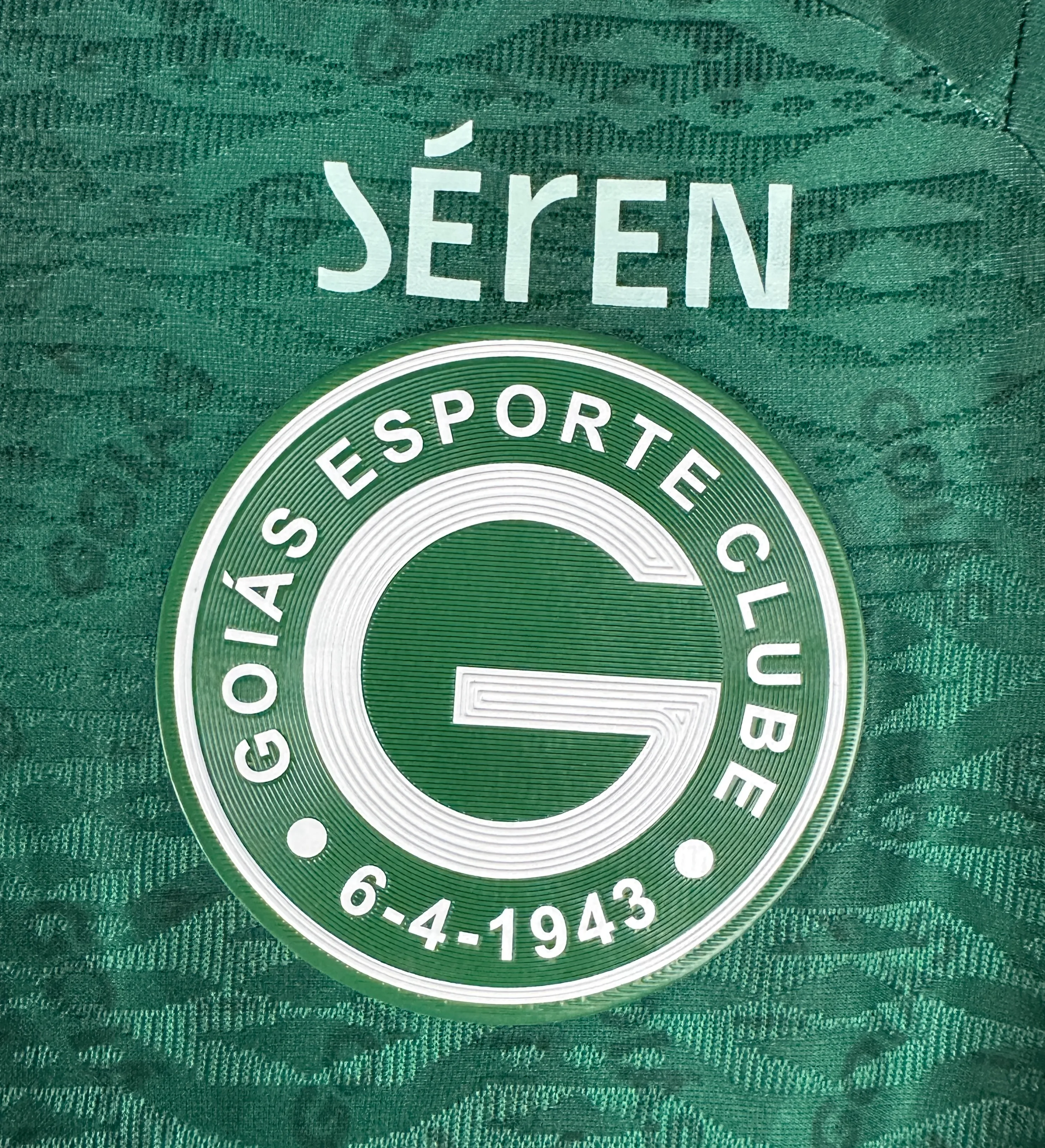 Camiseta de Goiás - Lourenço - Parche “Respetar es Incluir” - GEC x CRU - Copa do Brasil 2026 - Usada en partido y autografiada por el jugador — imagem 6 de 8
