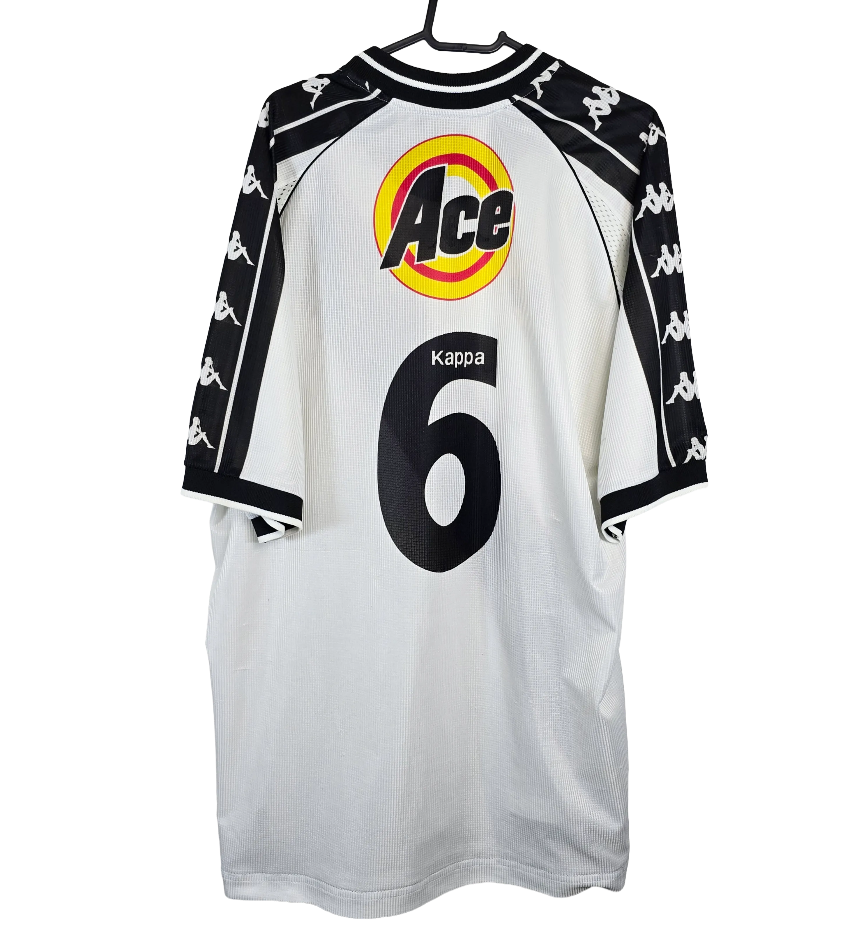 Camisa Vasco da Gama 1999/2000 Branca ACE Autografada pelo Elenco da Época — imagem 2 de 6
