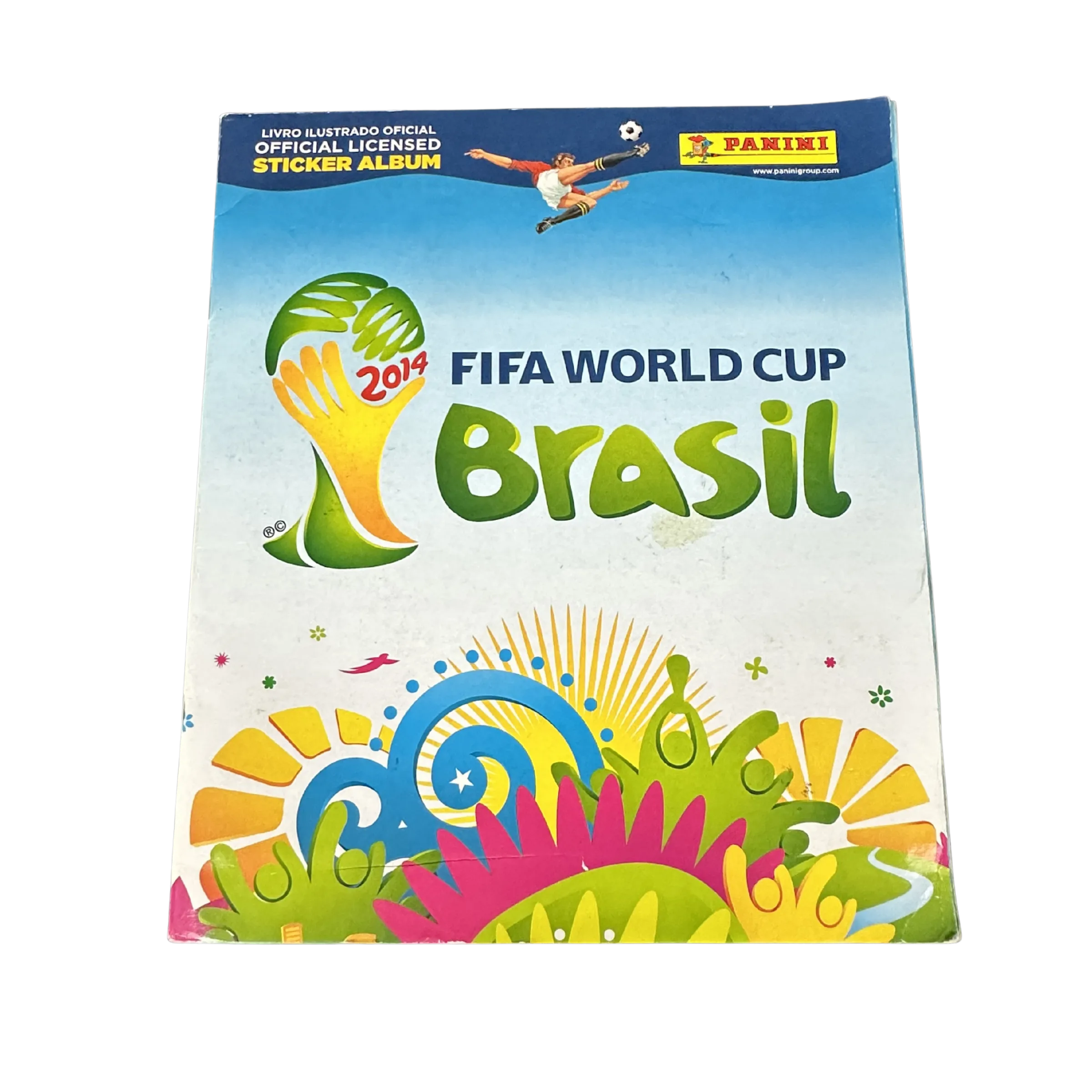 Álbum Oficial Copa do Mundo 2014 Completo Autografado Pela Seleção Brasileira E Pela Seleção Holandesa — imagem 1 de 5
