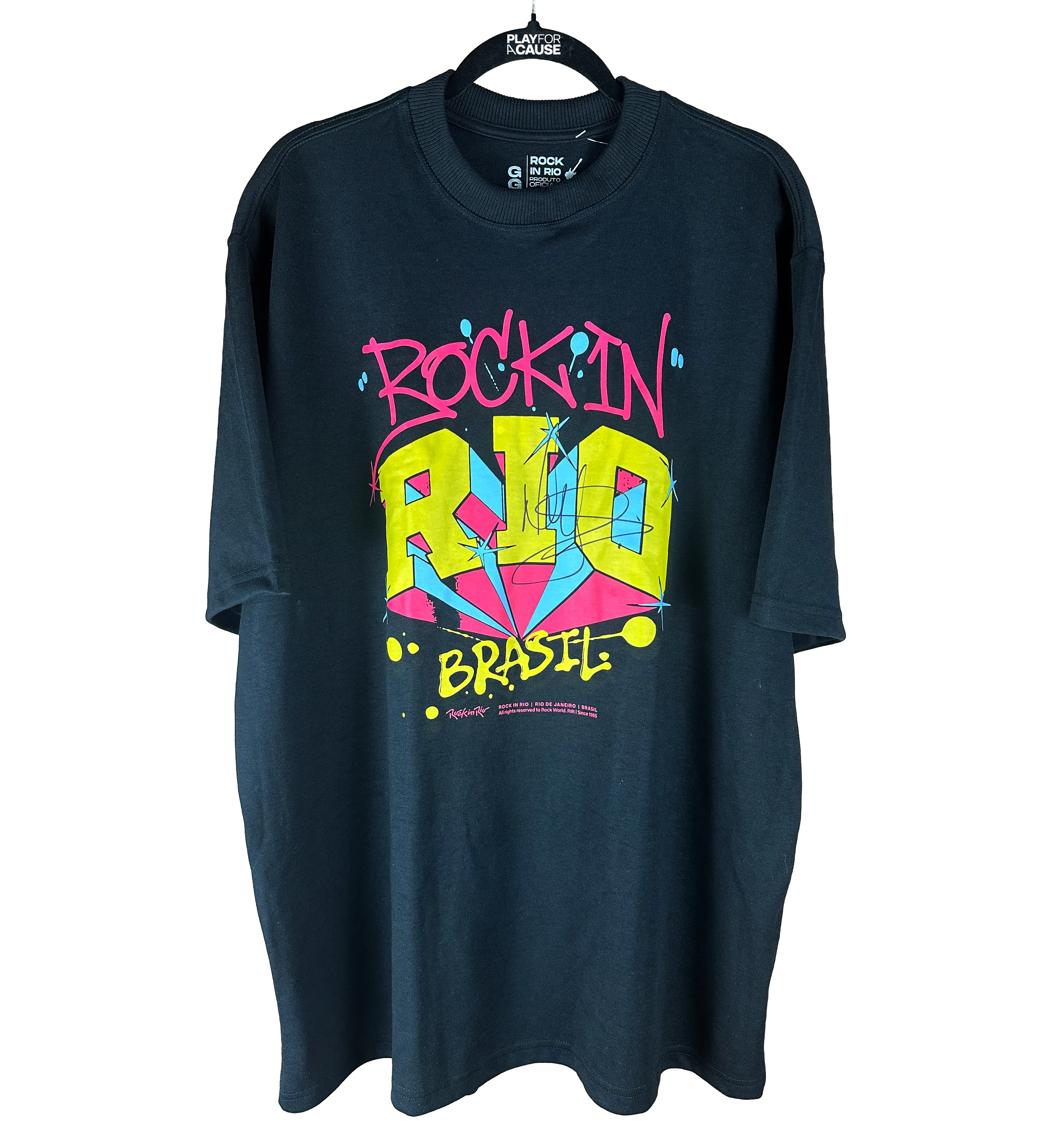 Camisas Autografadas Nelly Rock In Rio 2026 — imagem 2 de 7