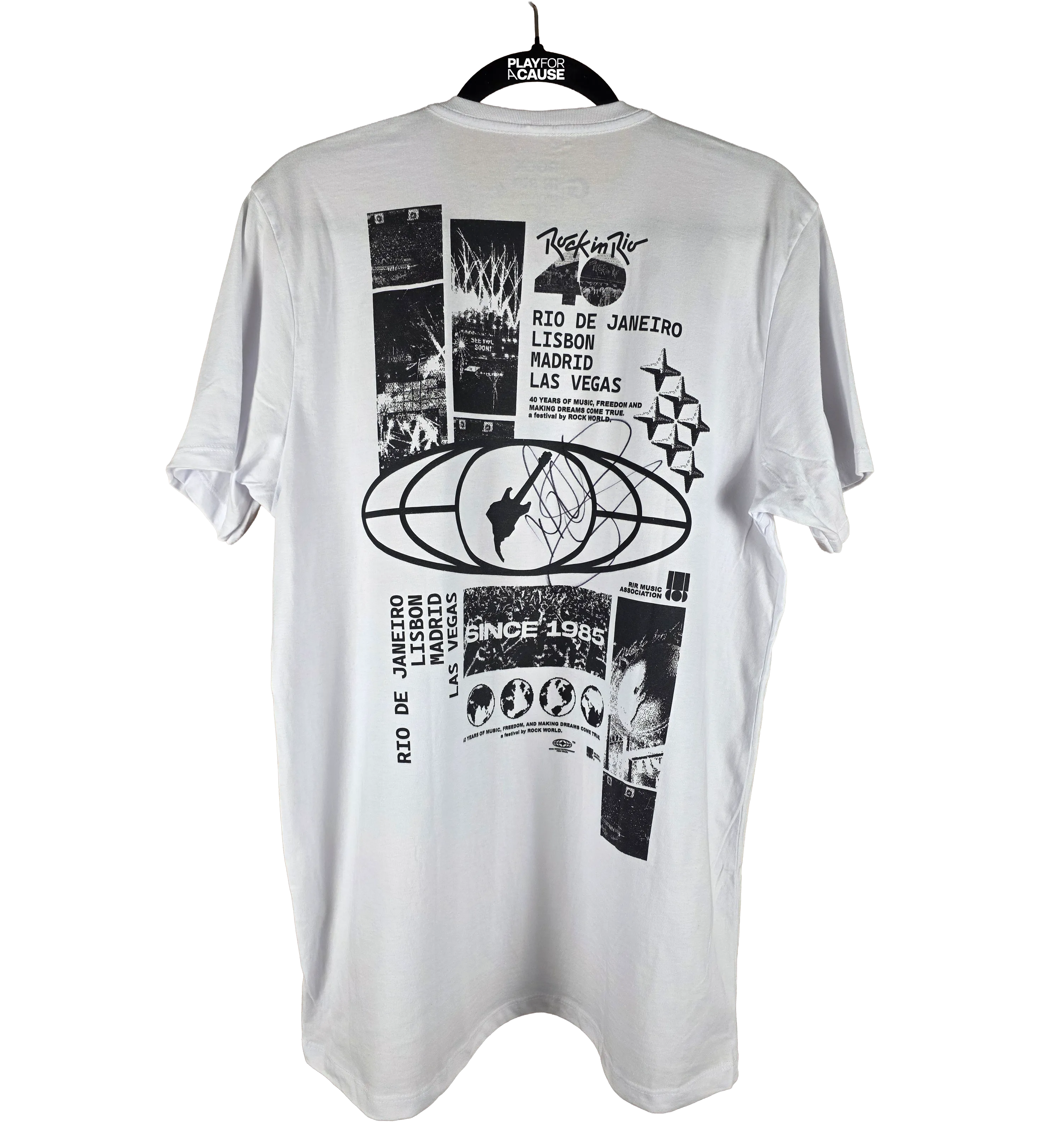 Camisas Autografadas Nelly Rock In Rio 2026 — imagem 6 de 7