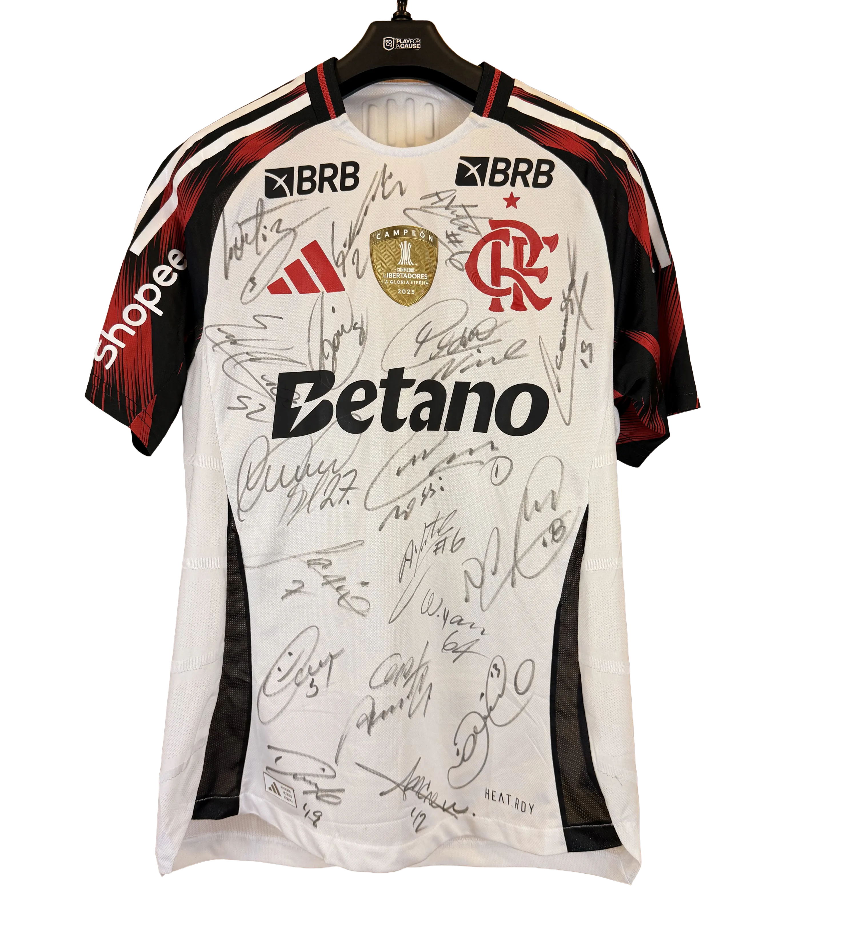 Flamengo Jersey – Paquetá #20 – White – 2026 Season – Match Prepared — imagem 1 de 3