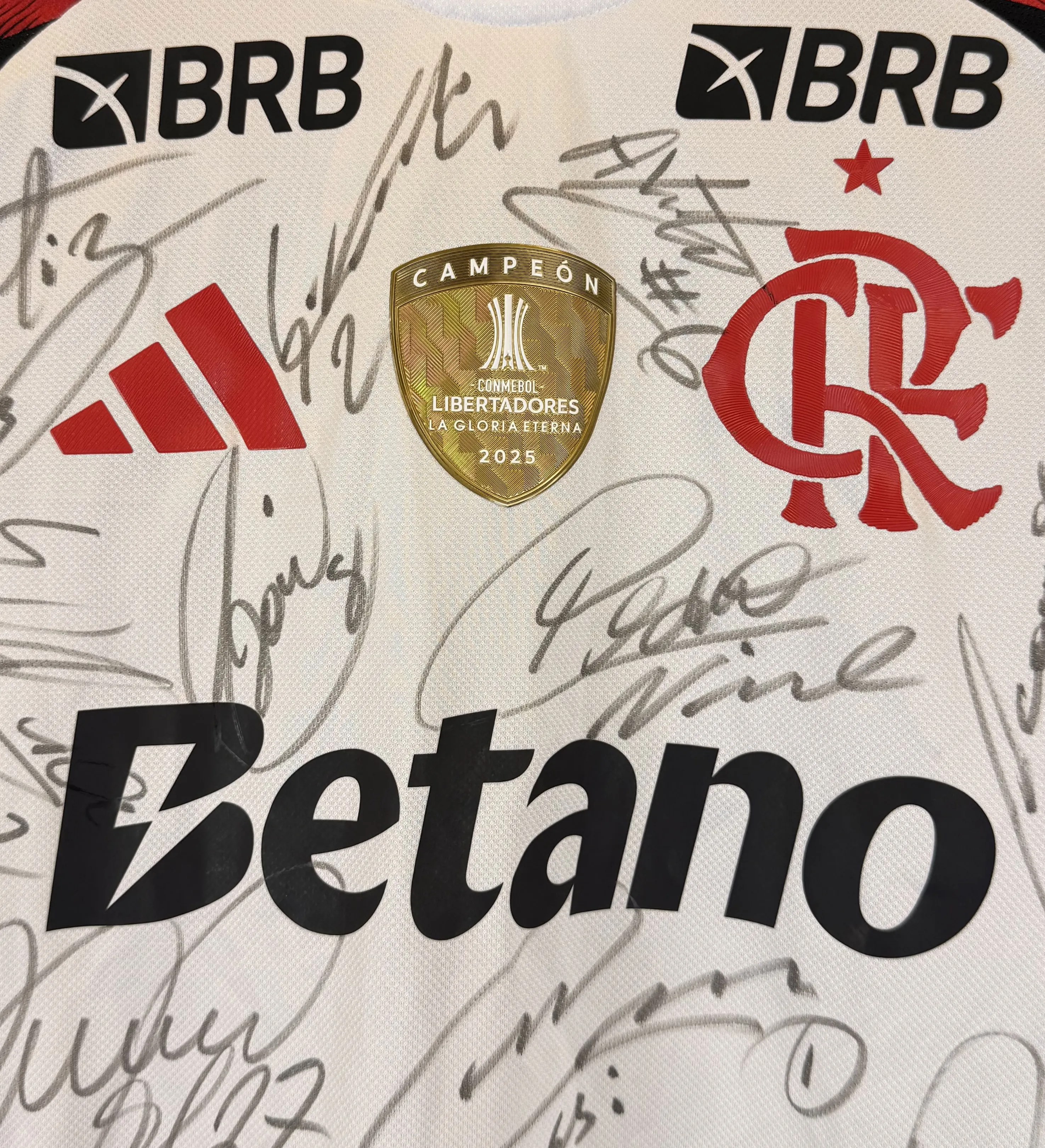 Flamengo Jersey – Paquetá #20 – White – 2026 Season – Match Prepared — imagem 3 de 3