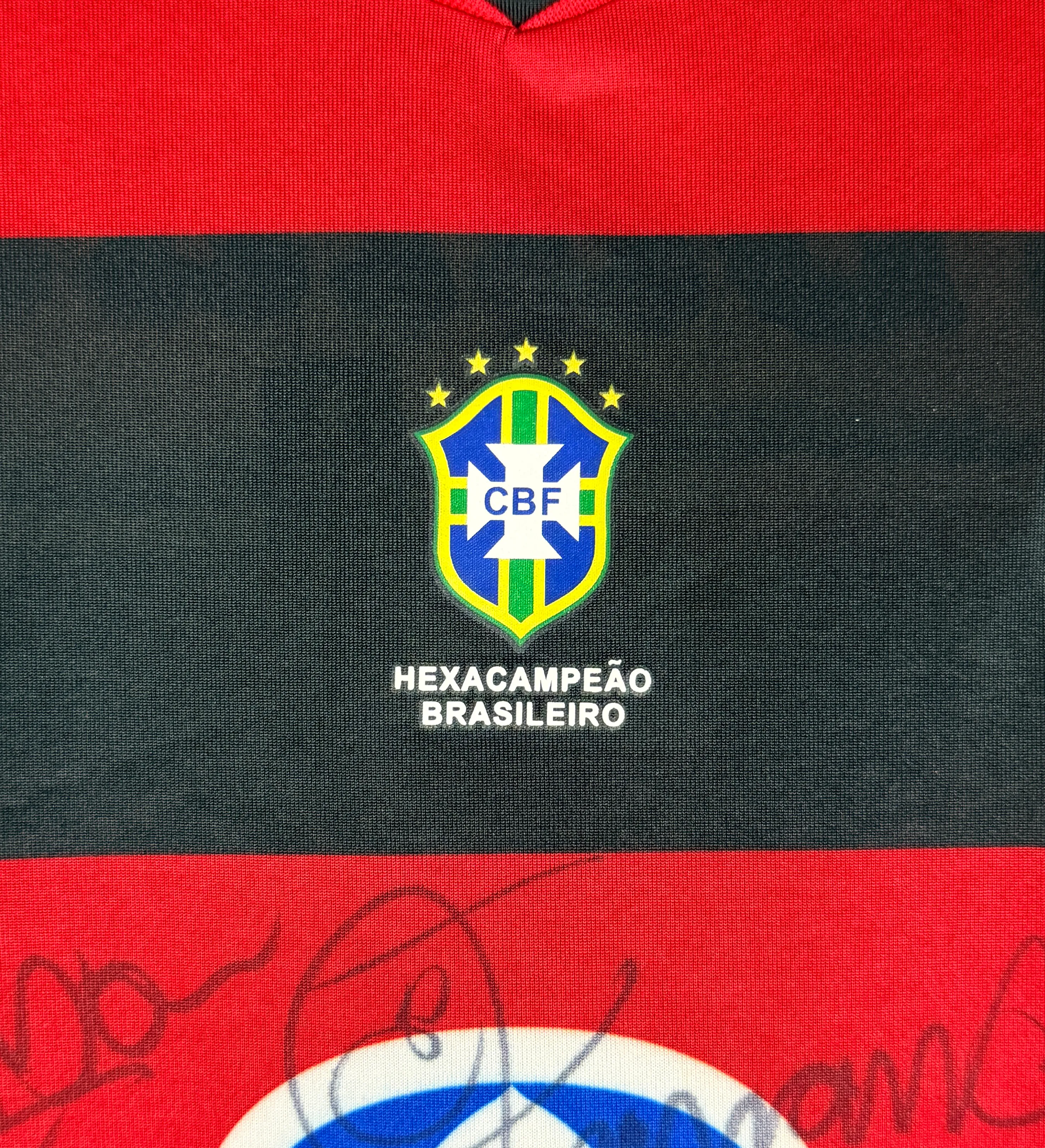Camiseta Flamengo - Kléberson #15 - Autografiada por los jugadores — imagem 5 de 6