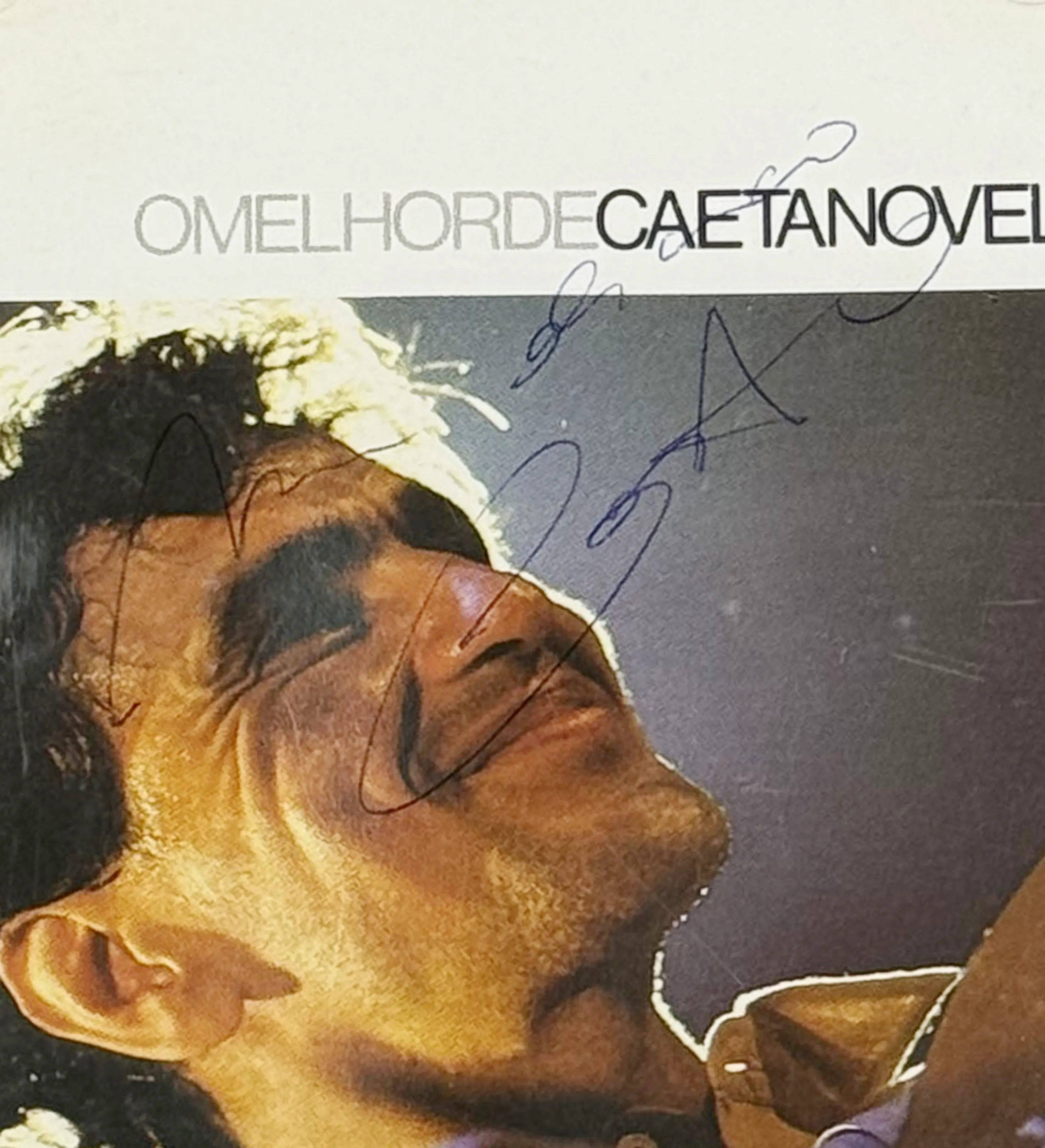 CD The Best of Caetano Veloso - Sem Lenco , Sem Documento - 1989 - Autografado pelo Cantor e Compositor — imagem 2 de 4