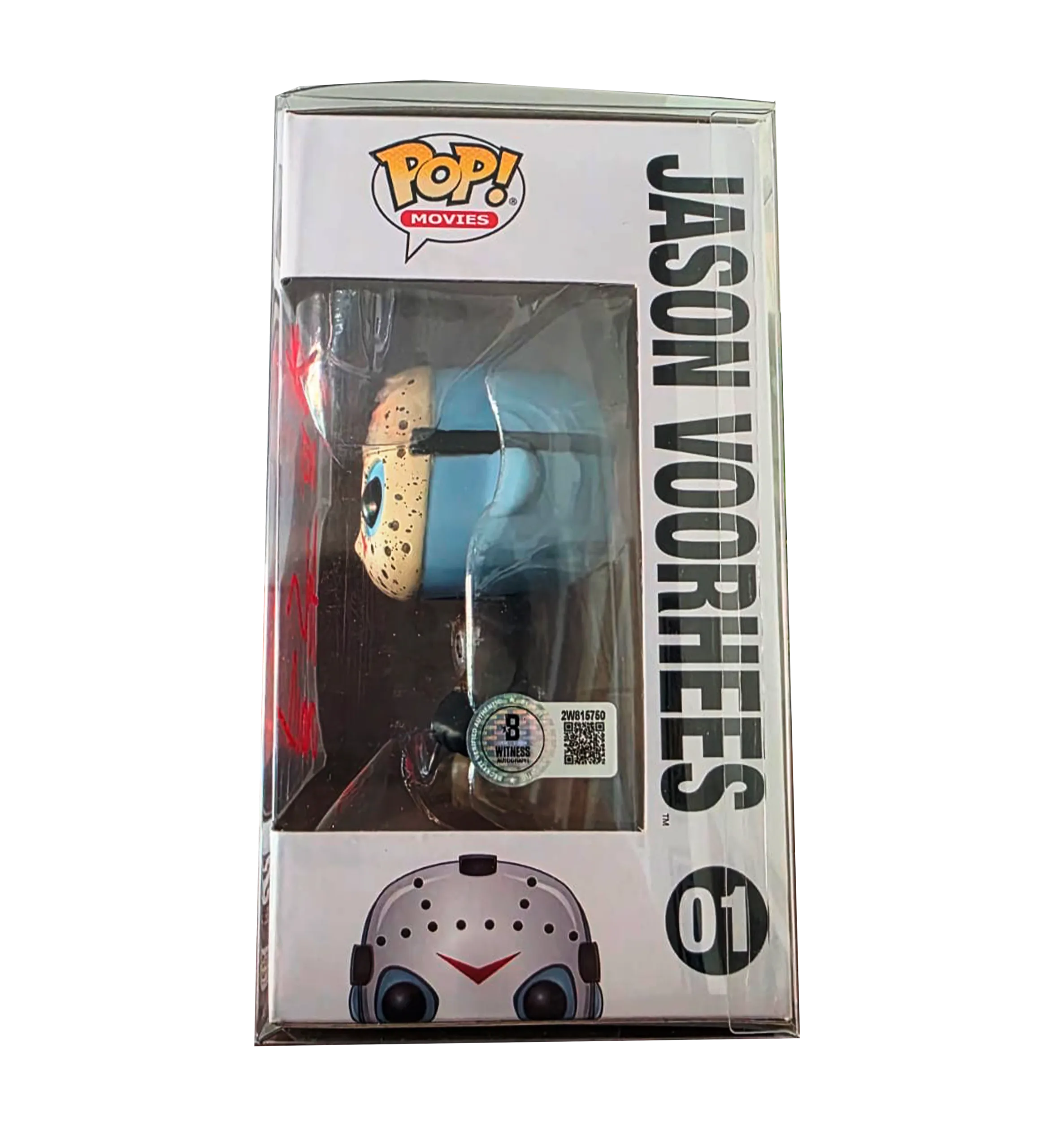Funko Pop Jason Autografado pelo Ari Lehman Com certificação Internacional  — imagem 2 de 2
