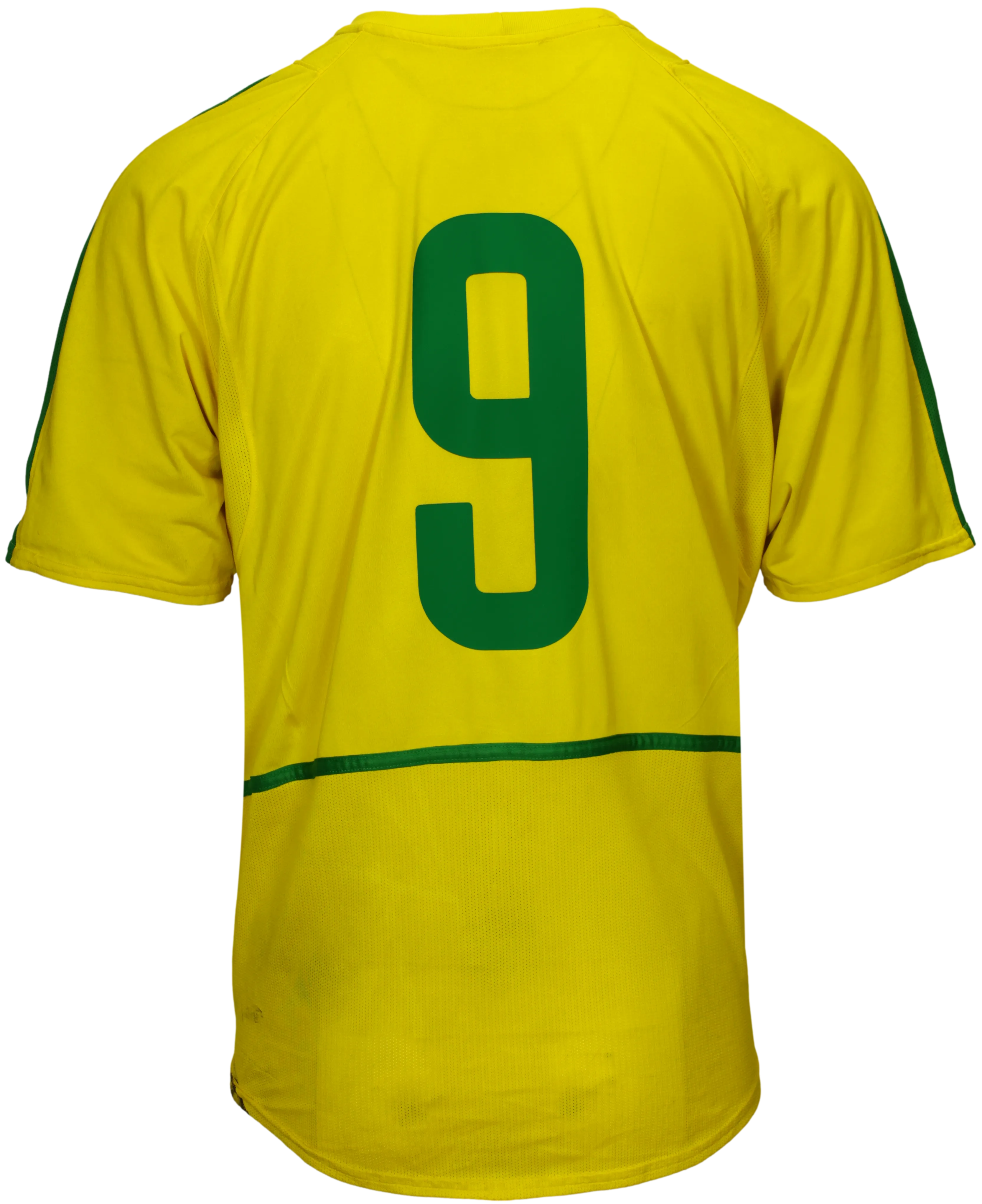 Camisa Brasil Ronaldo Temporada 2002 Autografada pelo Elenco — imagem 2 de 13