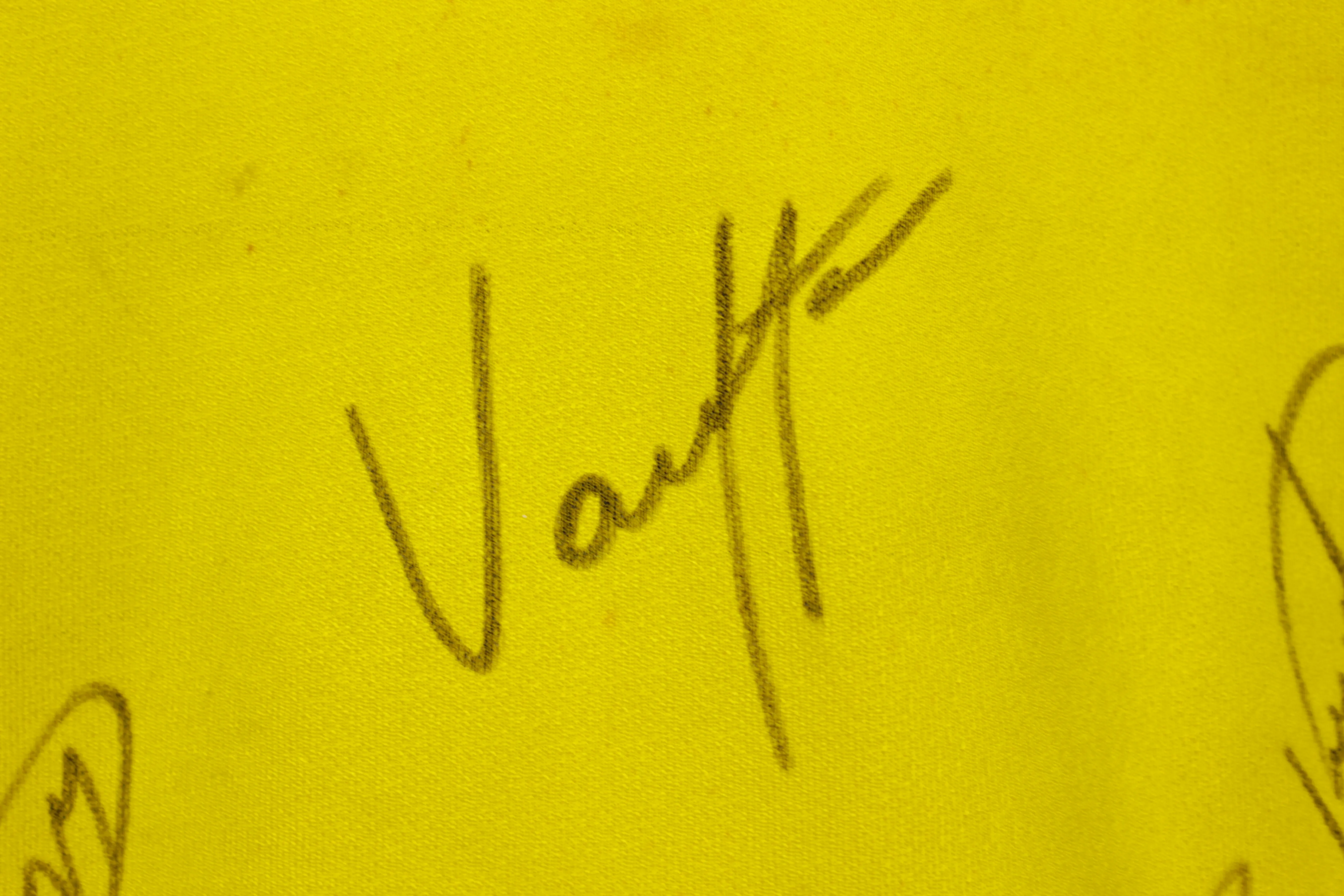 Camisa Brasil Ronaldo Temporada 2002 Autografada pelo Elenco — imagem 7 de 13
