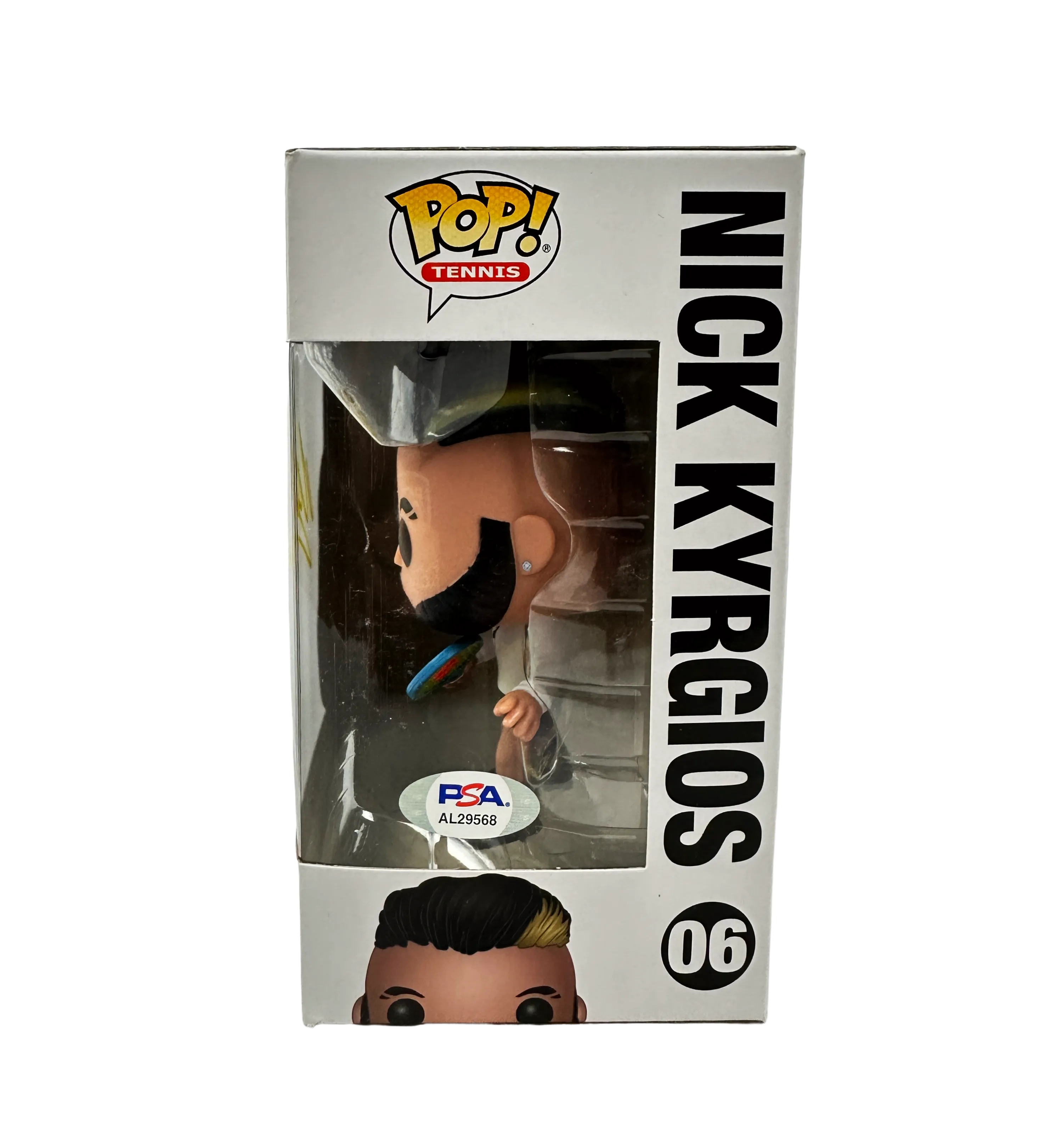Funko Pop – Nick Kyrgios – Autografiado por el Ídolo – Peritaje SZE — imagem 5 de 5