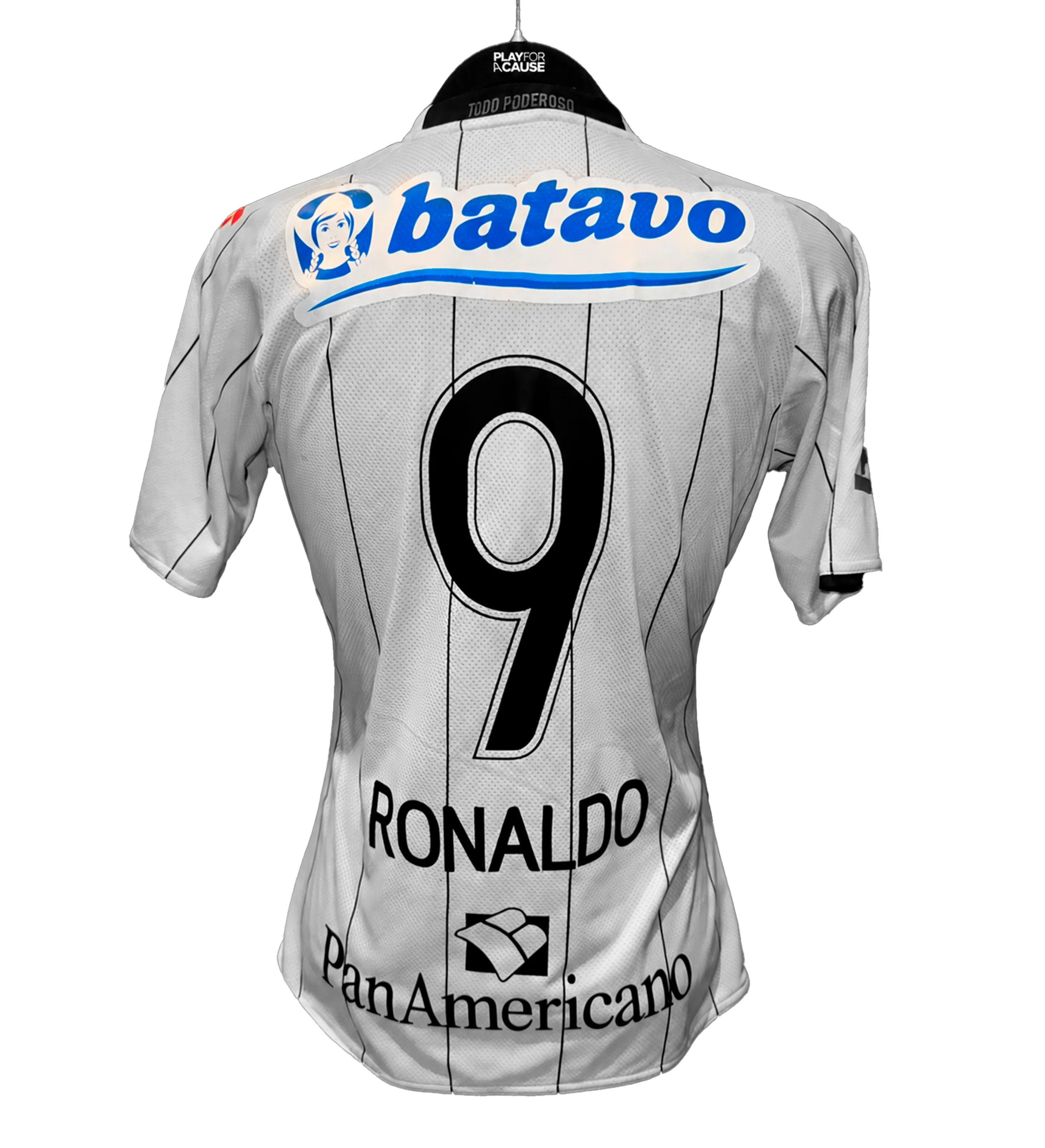 Camisa Corinthians Ronaldo Fenômeno Temporada 2009 Com Dedicatória do Craque — imagem 2 de 3