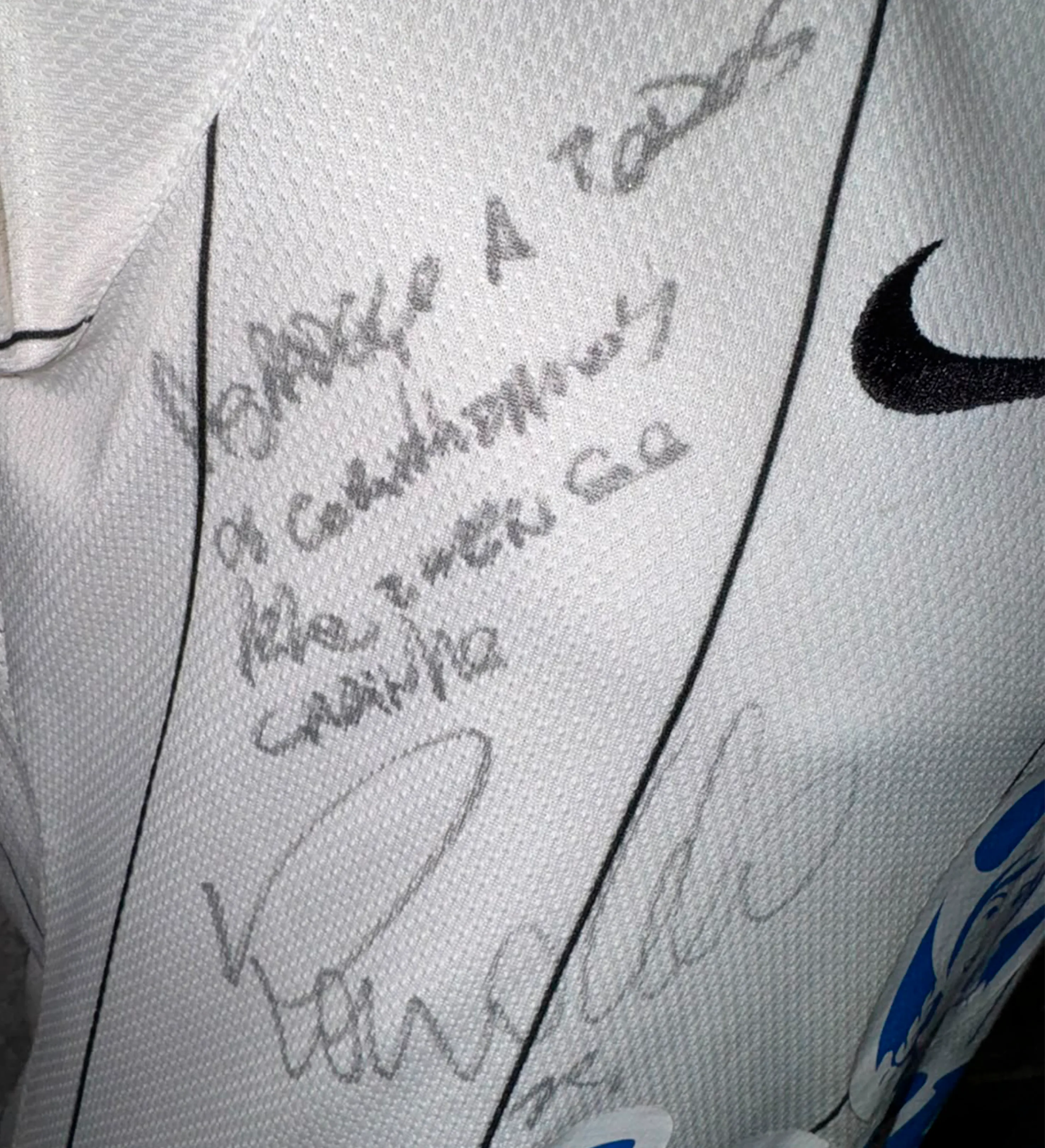 Camisa Corinthians Ronaldo Fenômeno Temporada 2009 Com Dedicatória do Craque — imagem 3 de 3