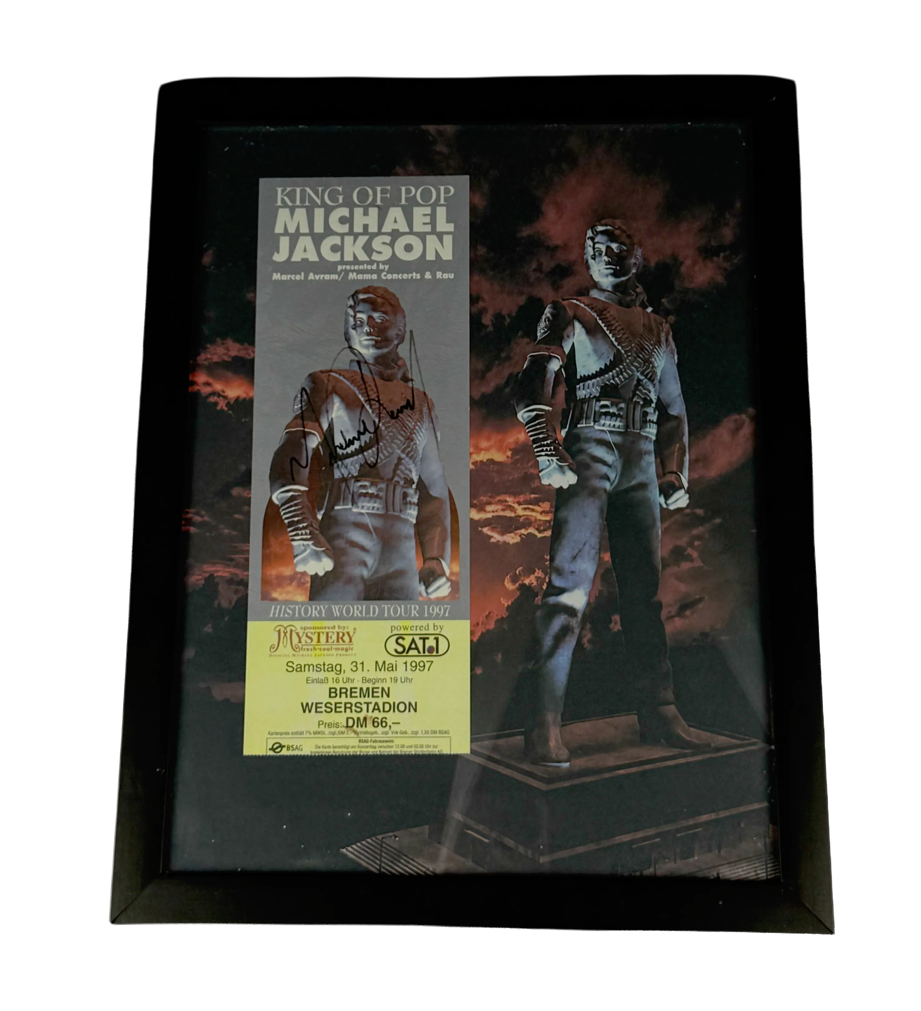 Framed Display – Michael Jackson – Poster + Official/Original