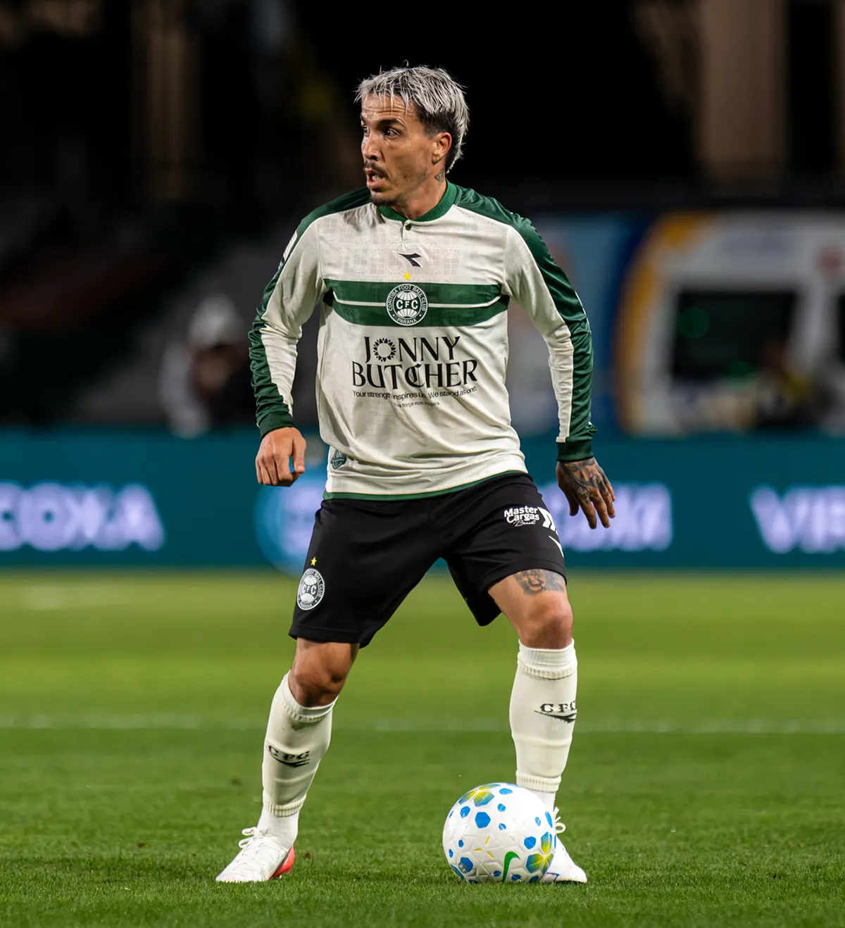 Camisa Coritiba Josué Especial Jonny Butcher CFC 2 x 1 CHA Brasileirão 2026 Usada e Autografada Pelo Jogador — imagem 1 de 4