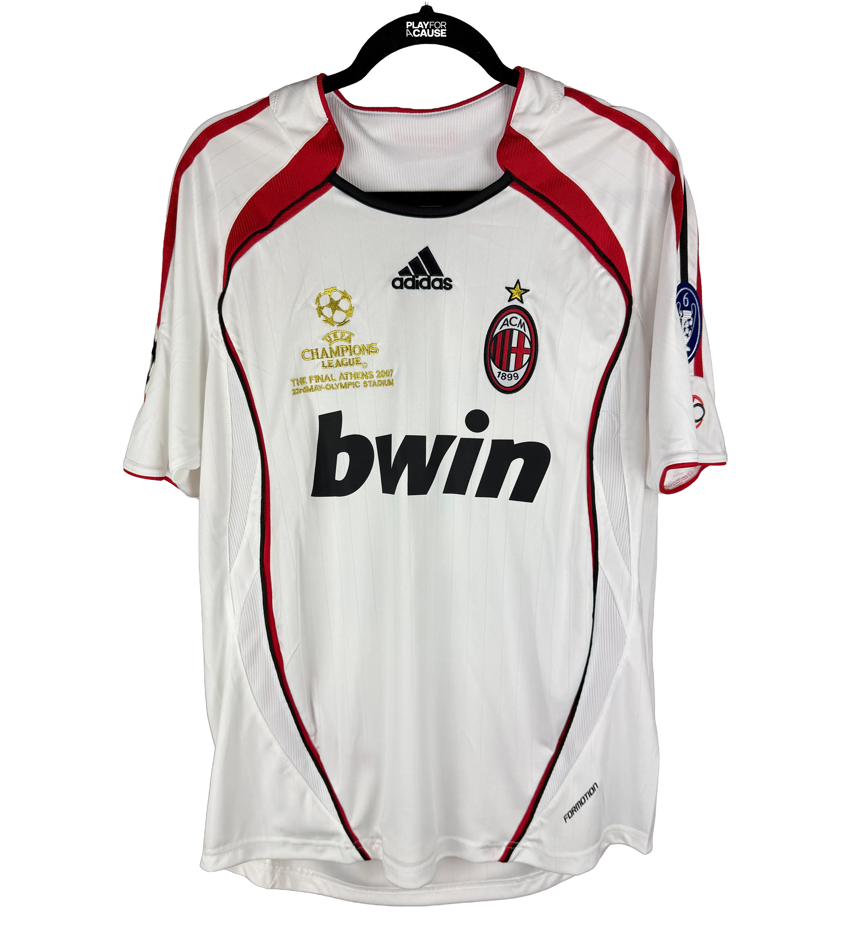 AC Milan Jersey – Pirlo – 2007 Champions League Final – Signed by the Legend — imagem 1 de 3