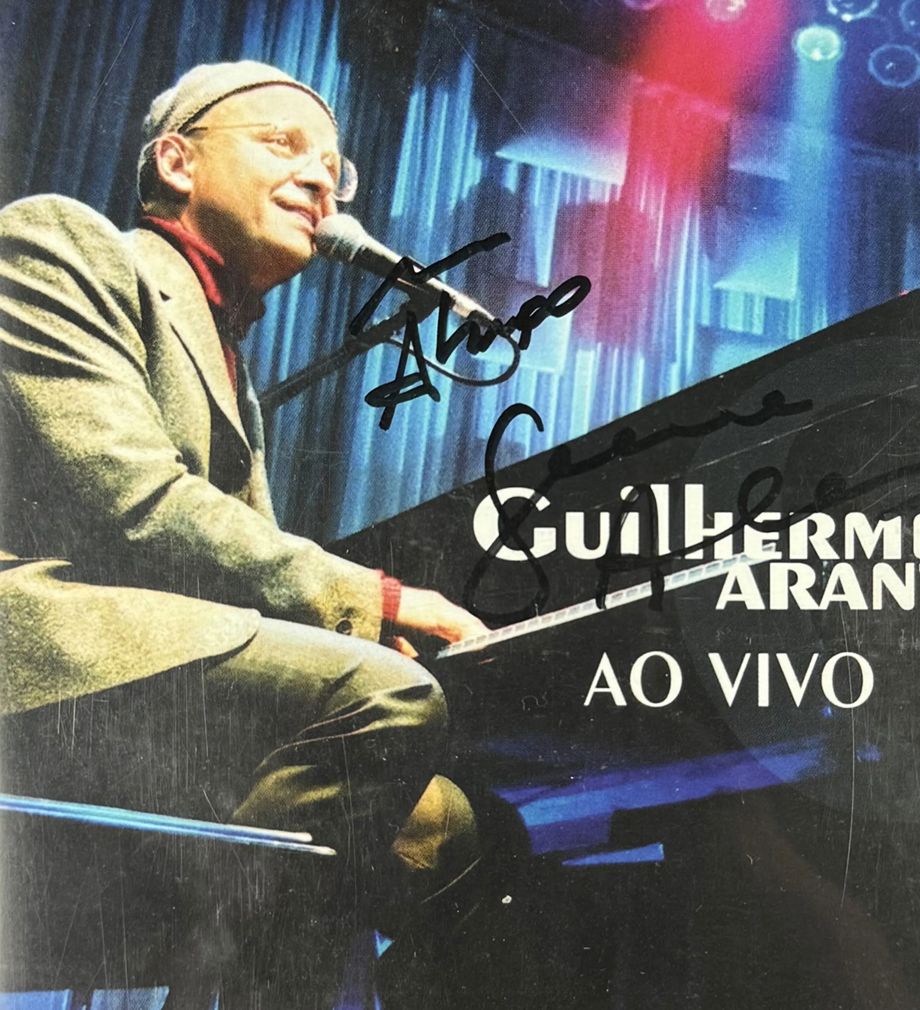 DVD Autografado Guilherme Arantes Ao Vivo 2001 SP — imagem 2 de 3