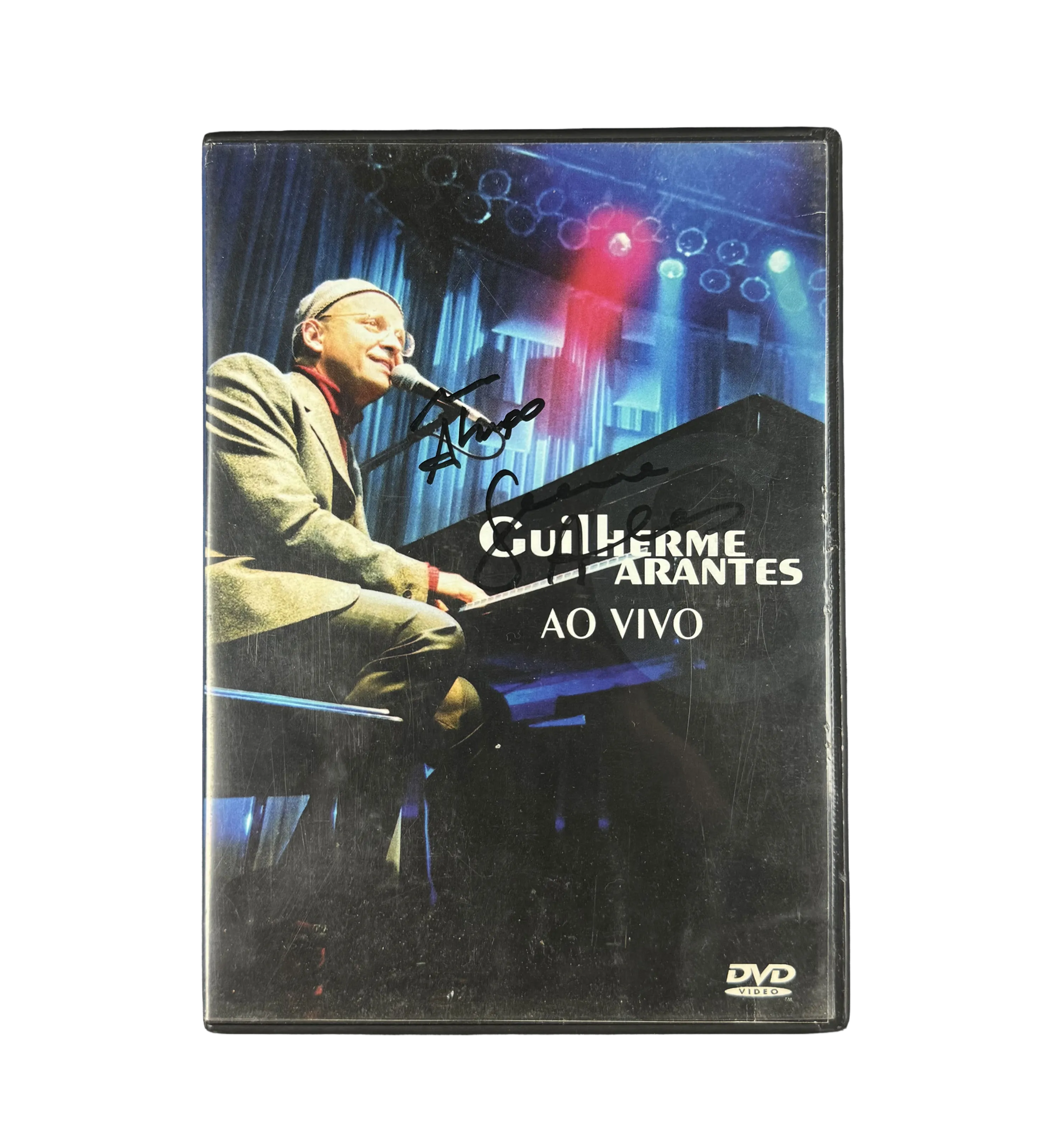 DVD Autografado Guilherme Arantes Ao Vivo 2001 SP — imagem 1 de 3