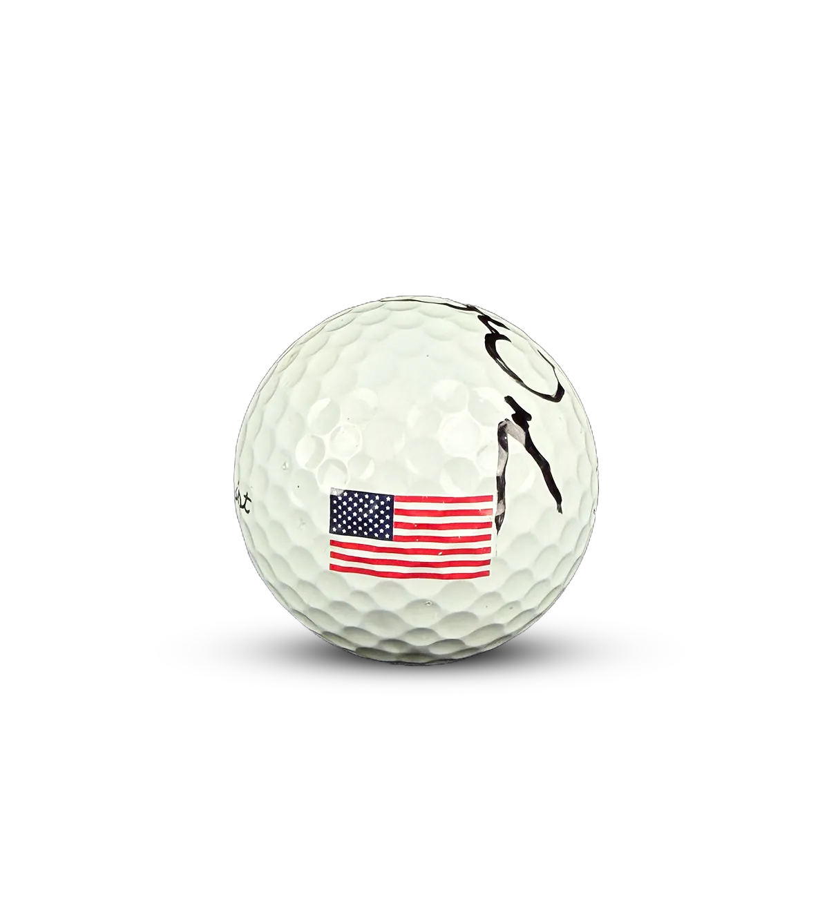 Bola de Golf - Tiltleist 1 - Pro V1 - USA - Autografada por Tyger Woods ( Um dos Maiores de todos os tempos ) — imagem 2 de 3