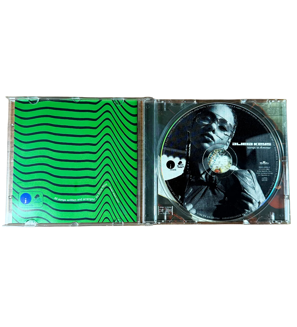 CD – Alicia Keys – Songs in A Minor – 2001 – Firmado por la Cantante — imagem 4 de 4